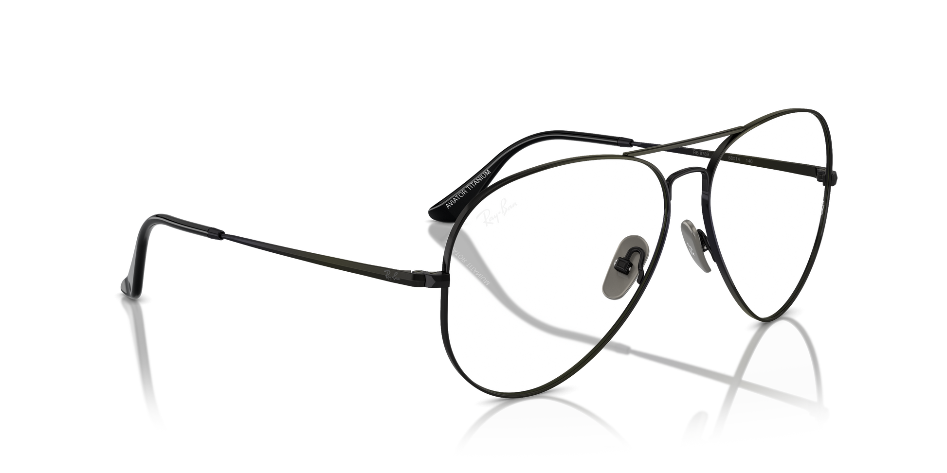 Ray-Ban Aviator Titanium Eyeglasses RX8789 1244