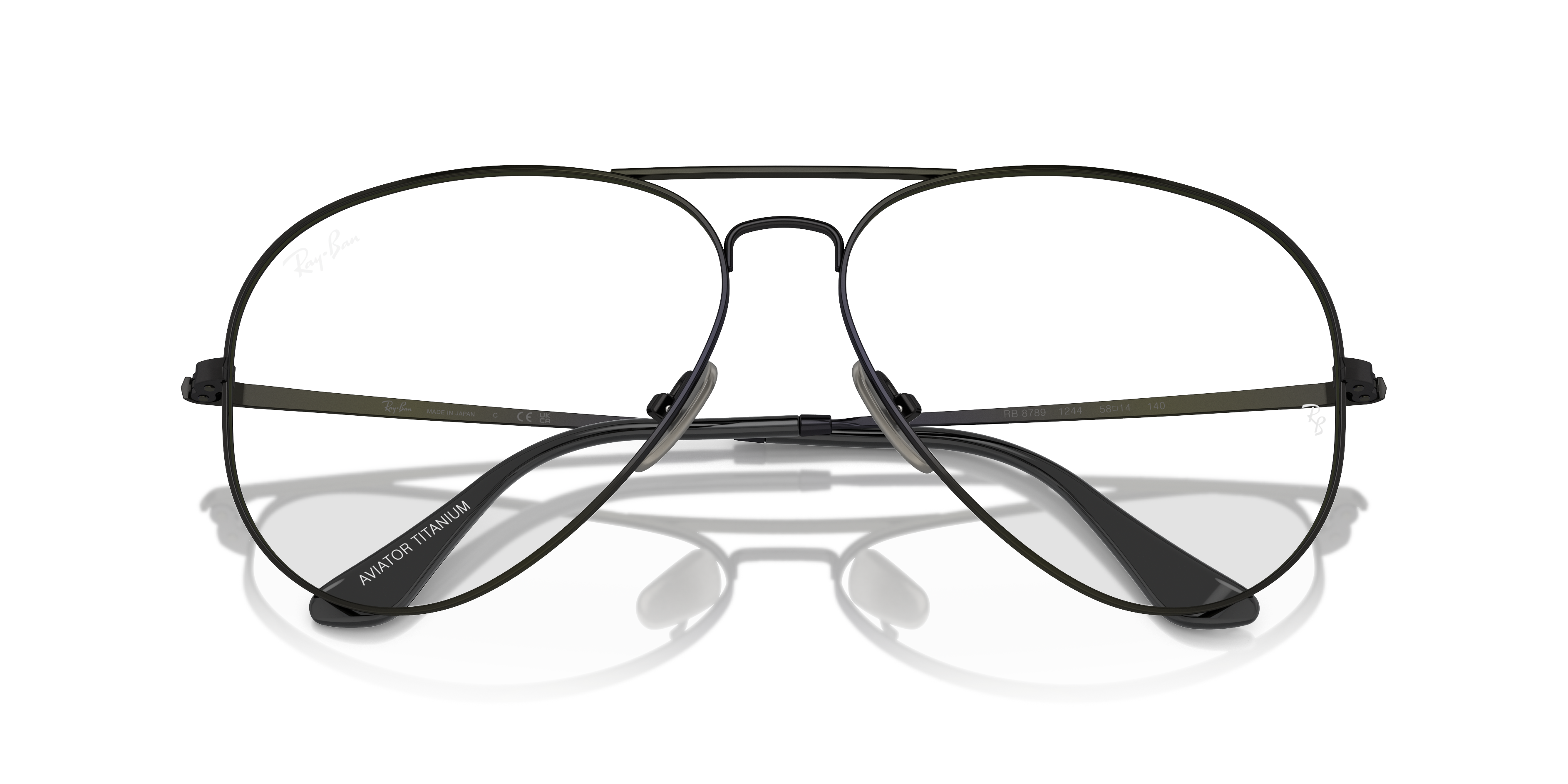 Ray-Ban Aviator Titanium Eyeglasses RX8789 1244