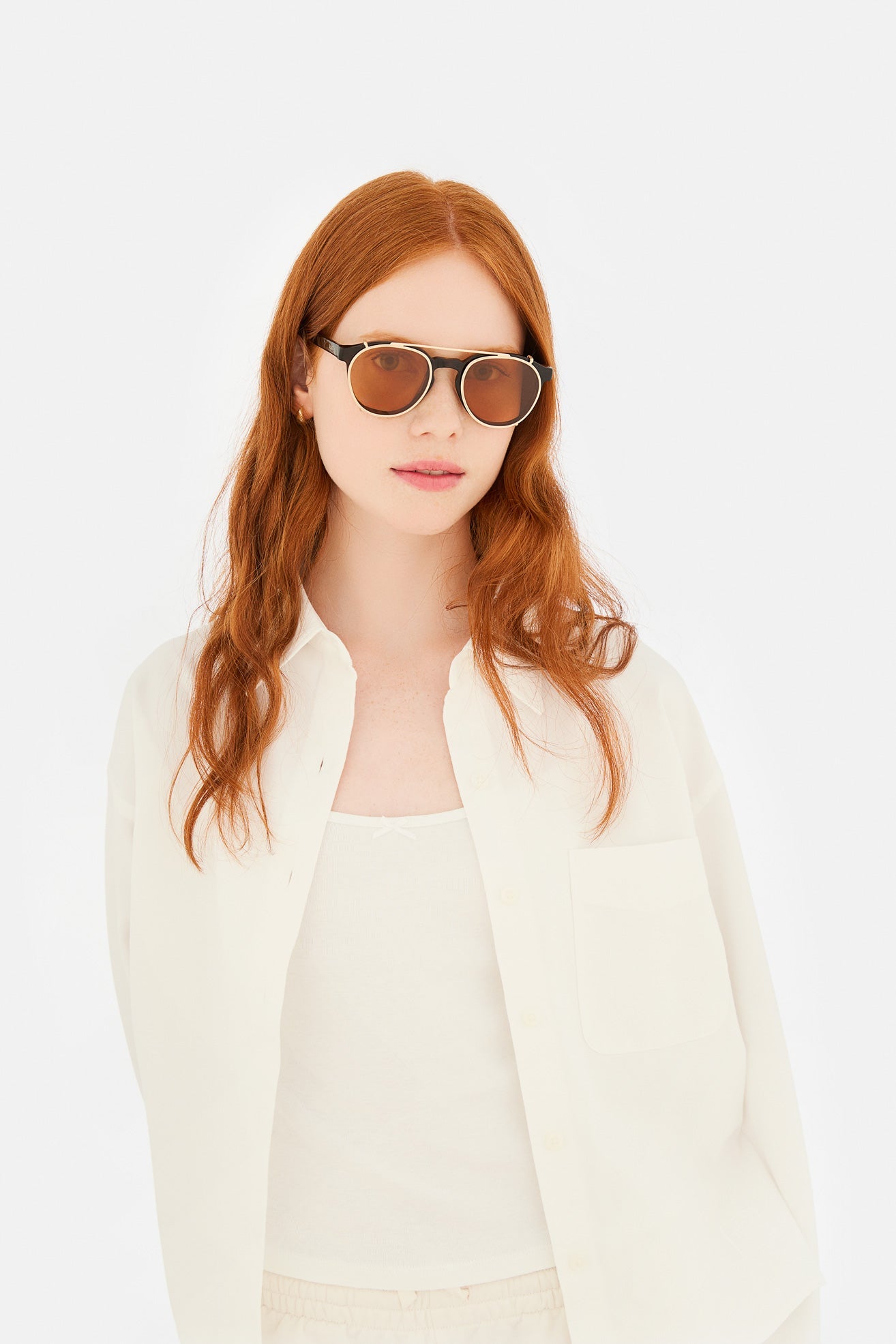 RetroSuperFuture Clip-on The Warhol Gold Refined EXT