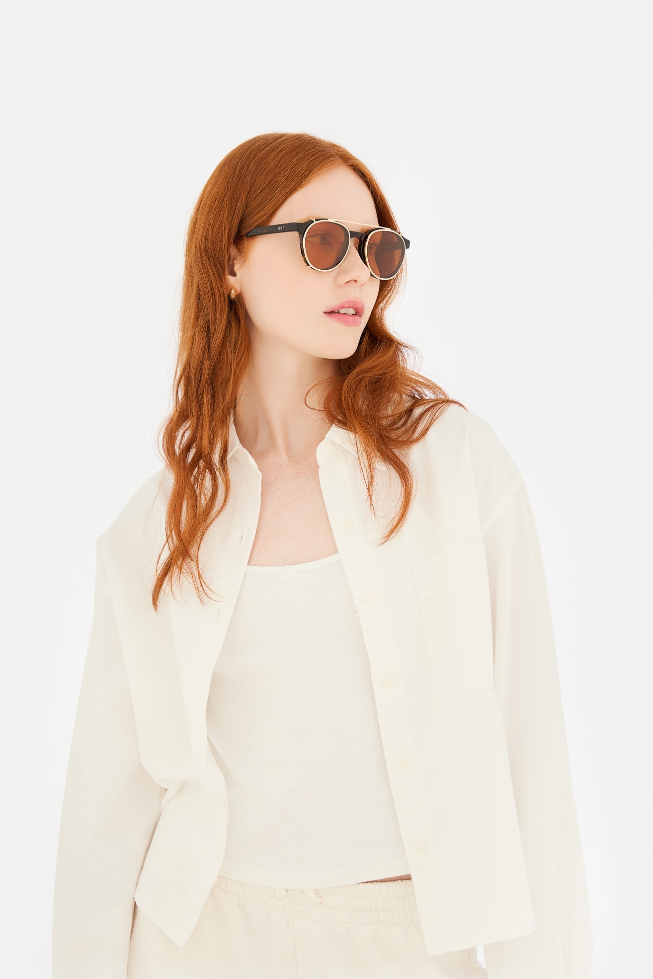 RetroSuperFuture Clip-on The Warhol Gold Refined EXT