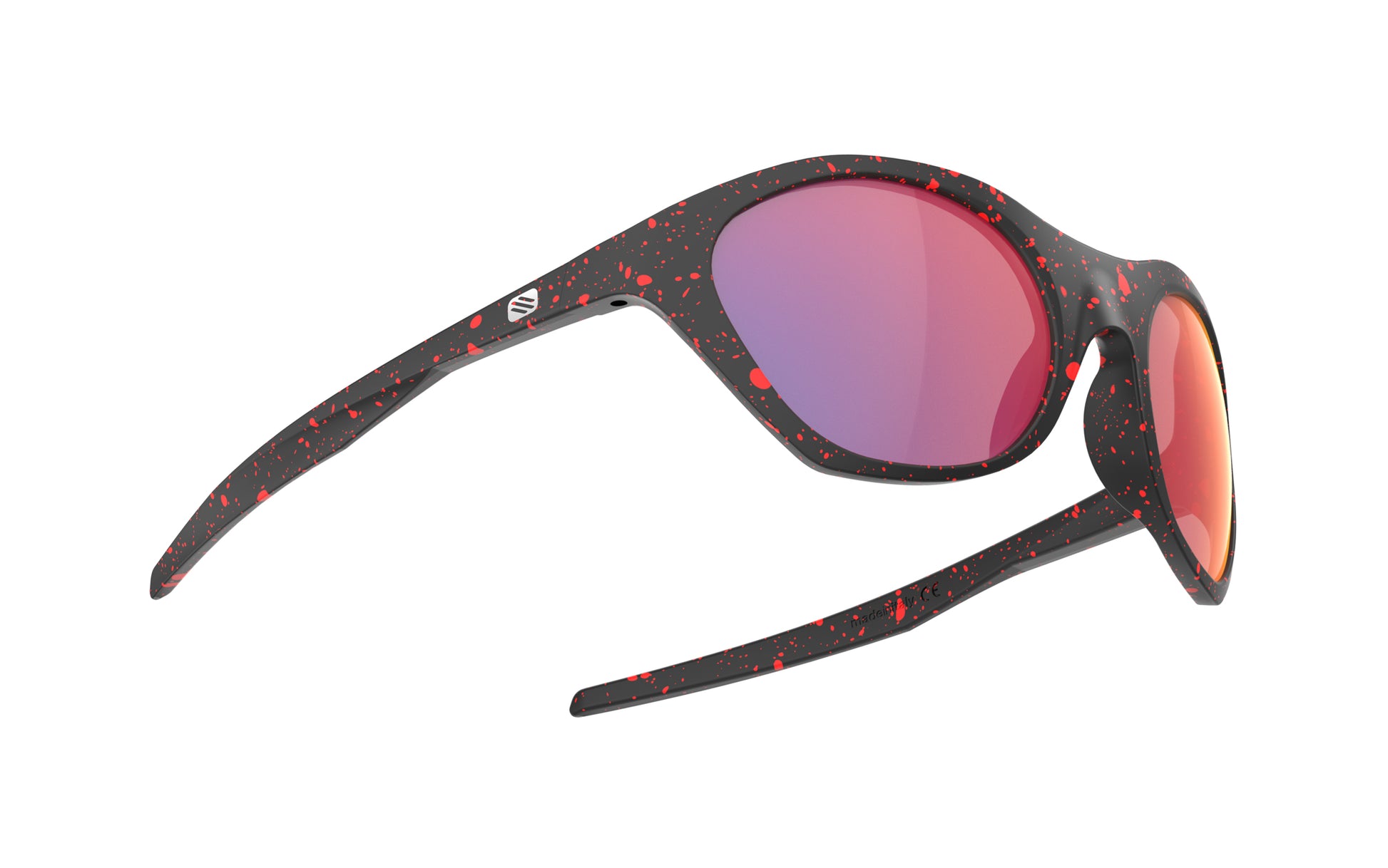 Rudy Project Based SQ093845-0000 LAVA MATTE - Multilaser Red