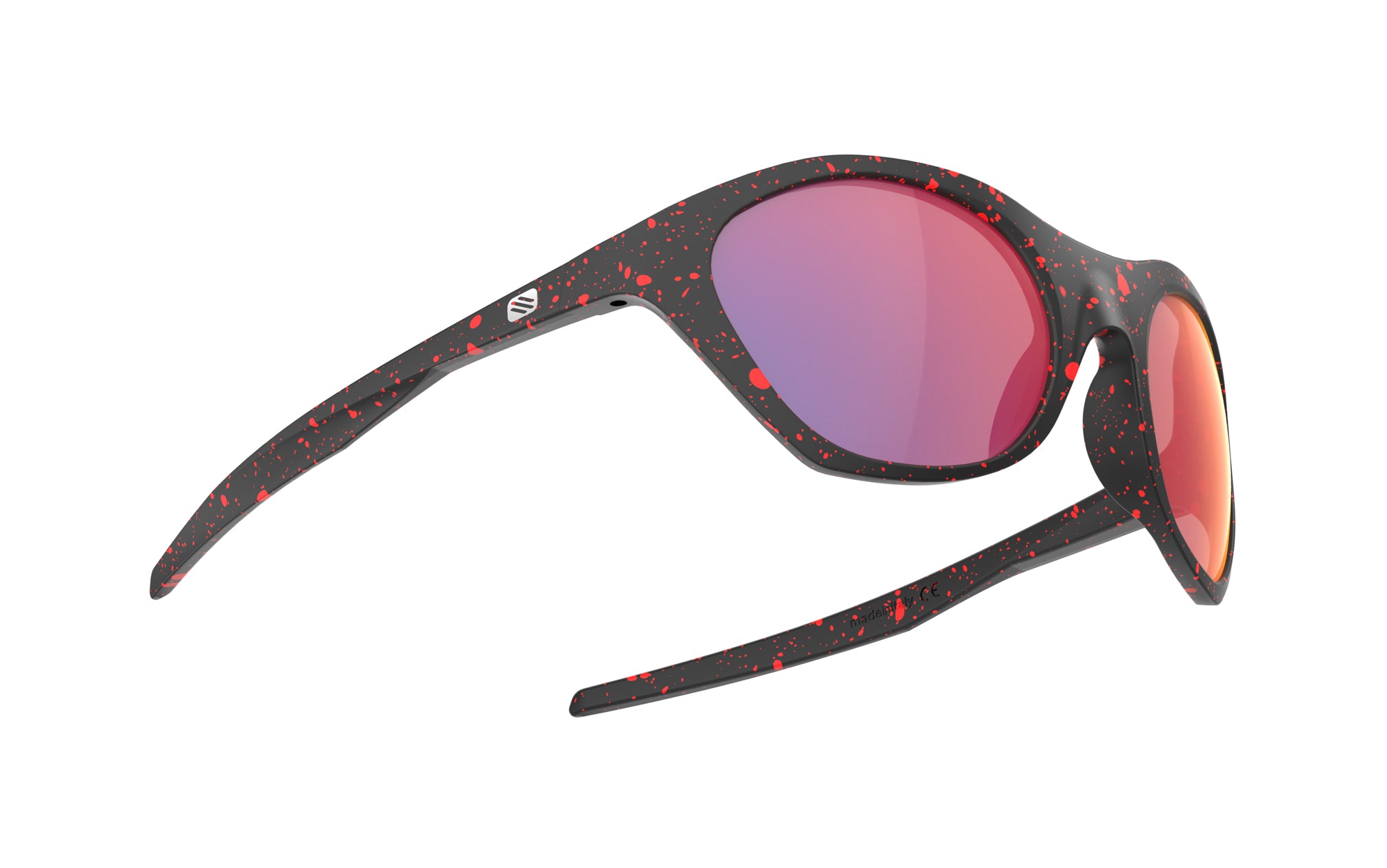 Rudy Project Based SQ093845-0000 LAVA MATTE - Multilaser Red