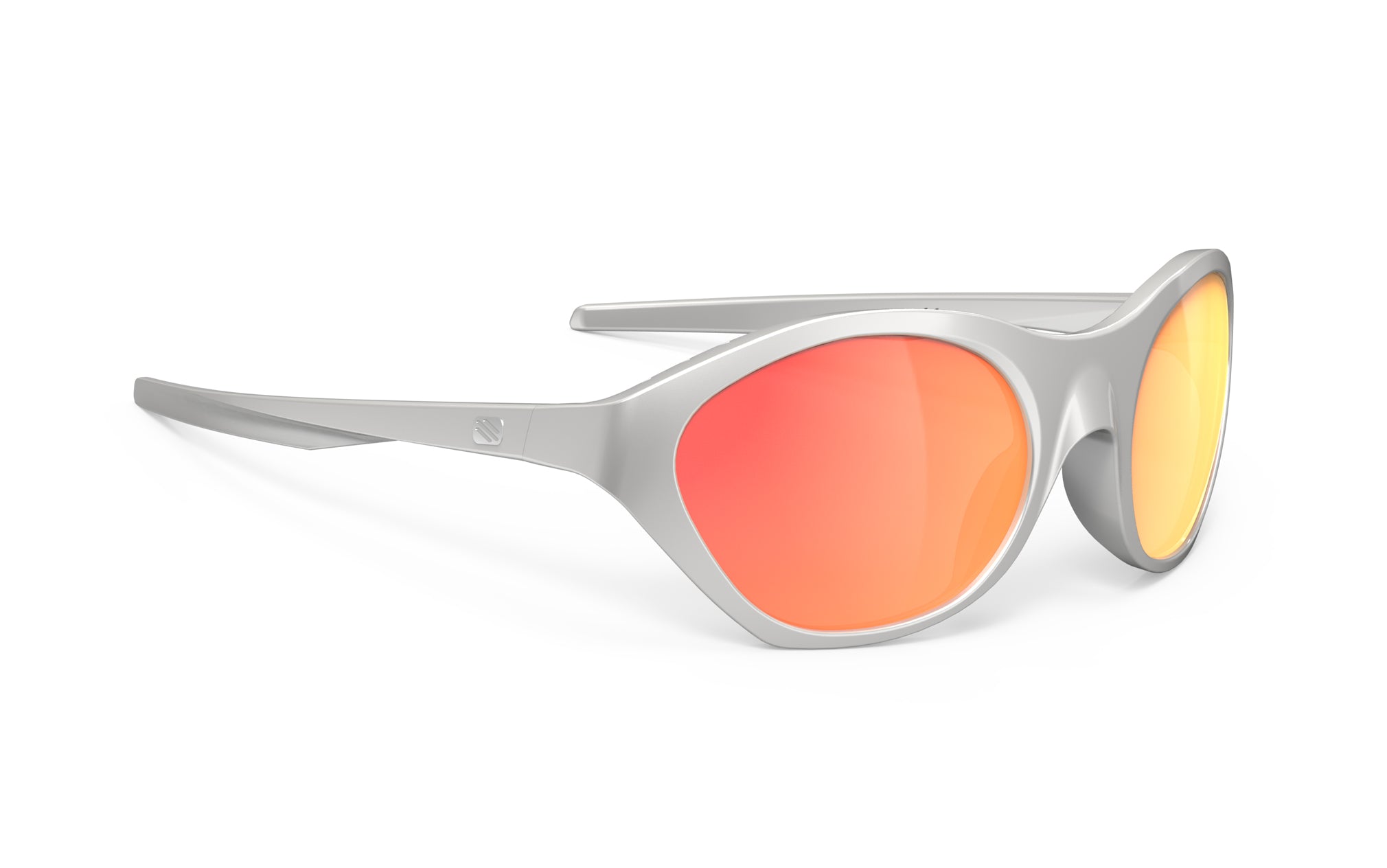 Rudy Project Based SQ094011-0000 SILVER MATTE - Multilaser Orange