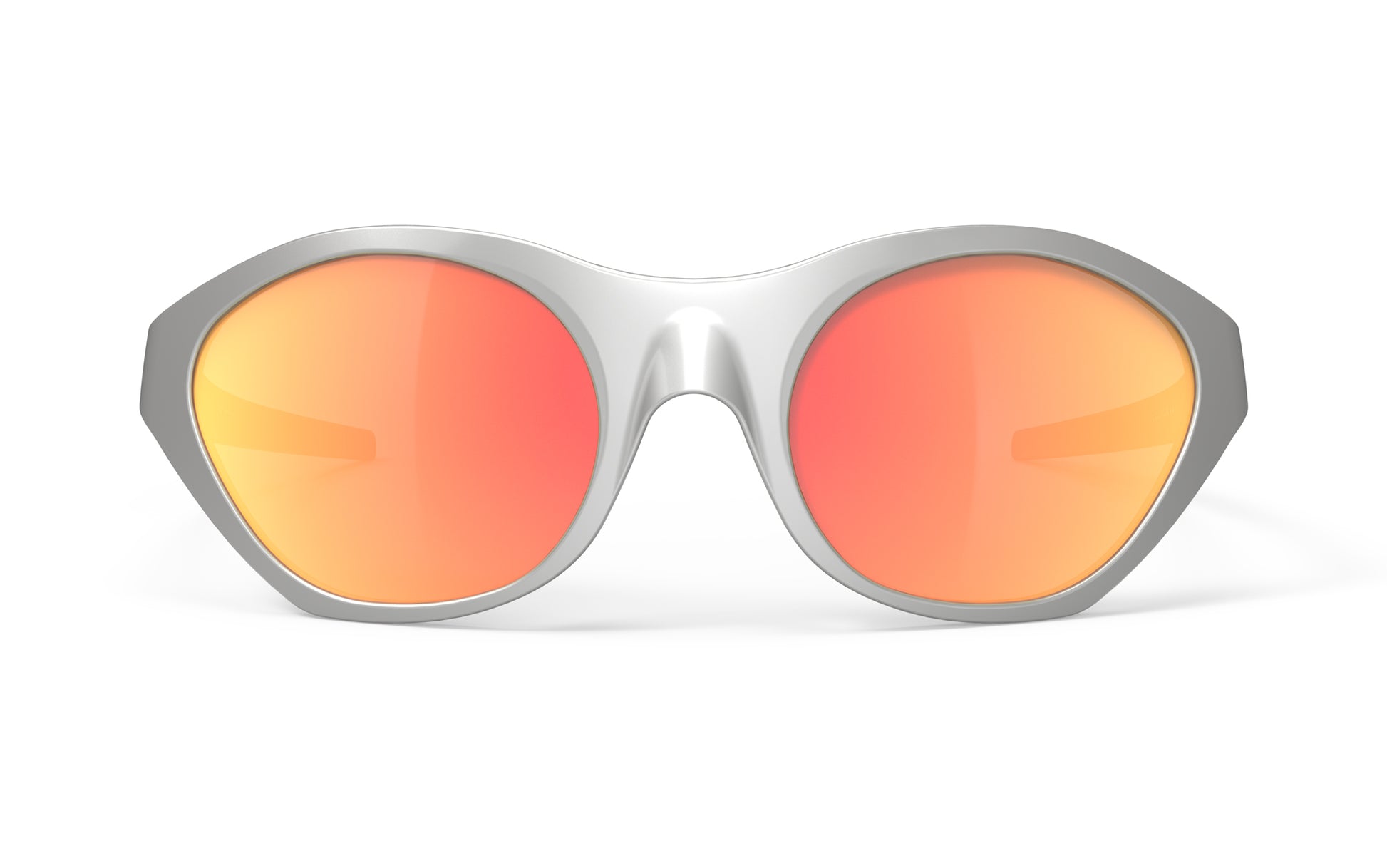 Rudy Project Based SQ094011-0000 SILVER MATTE - Multilaser Orange