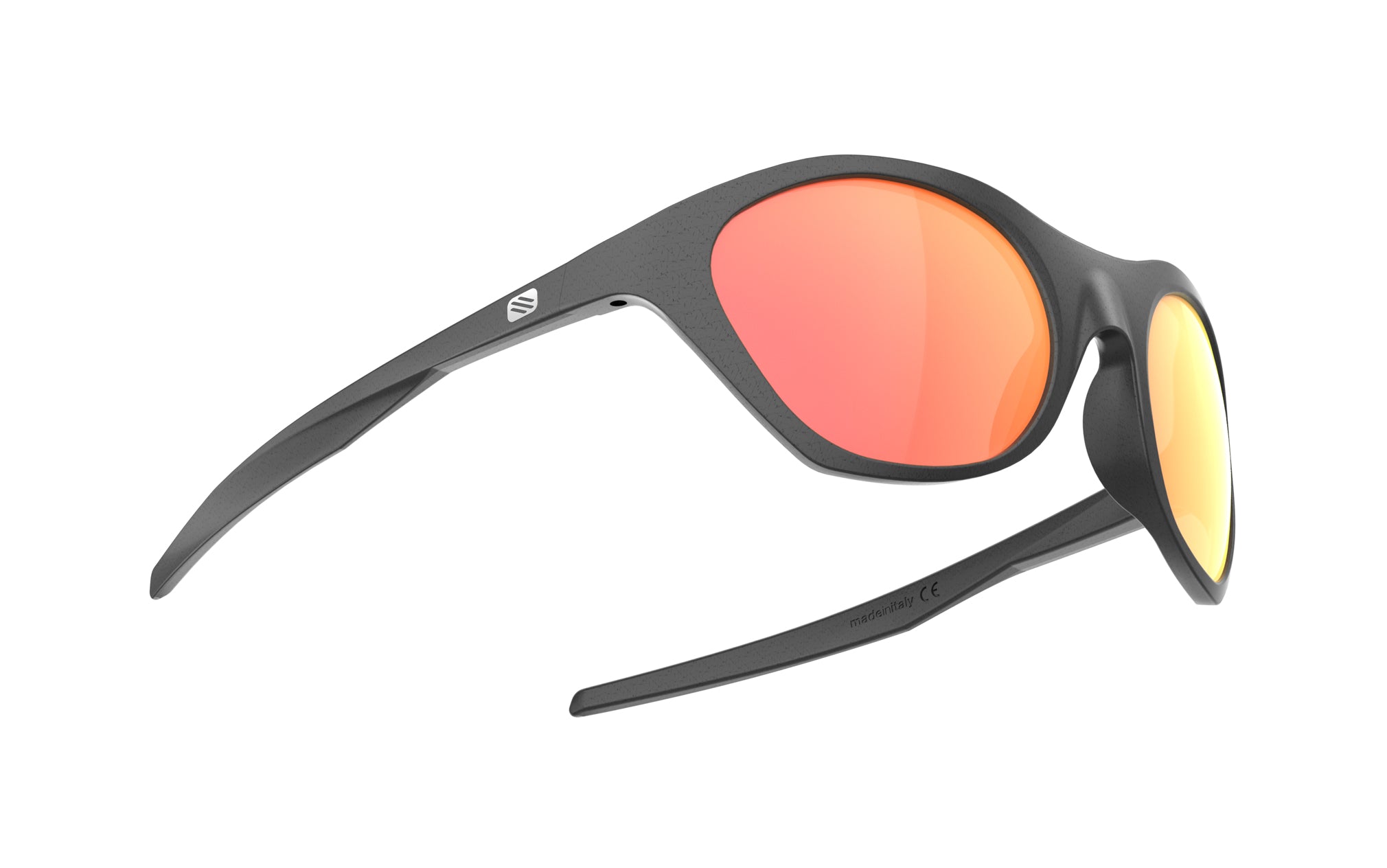 Rudy Project Based SQ094019-0000 CARBONIUM FIBER MATTE - Multilaser Orange