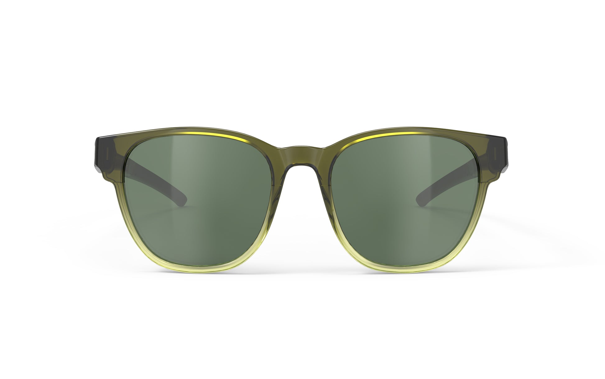 Rudy Project Iridis 65 SP650184-0000 CRYSTAL OLIVE FADE APPLE G. - Green