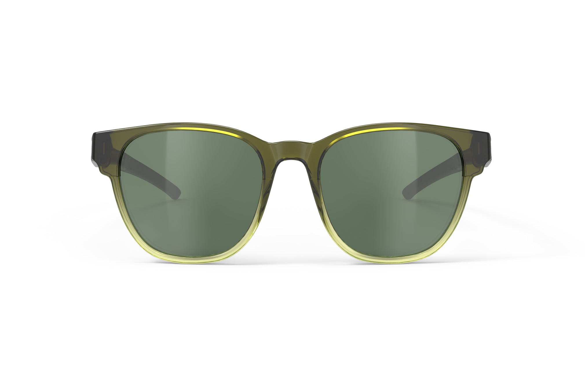 Rudy Project Iridis 65 SP650184-0000 CRYSTAL OLIVE FADE APPLE G. - Green