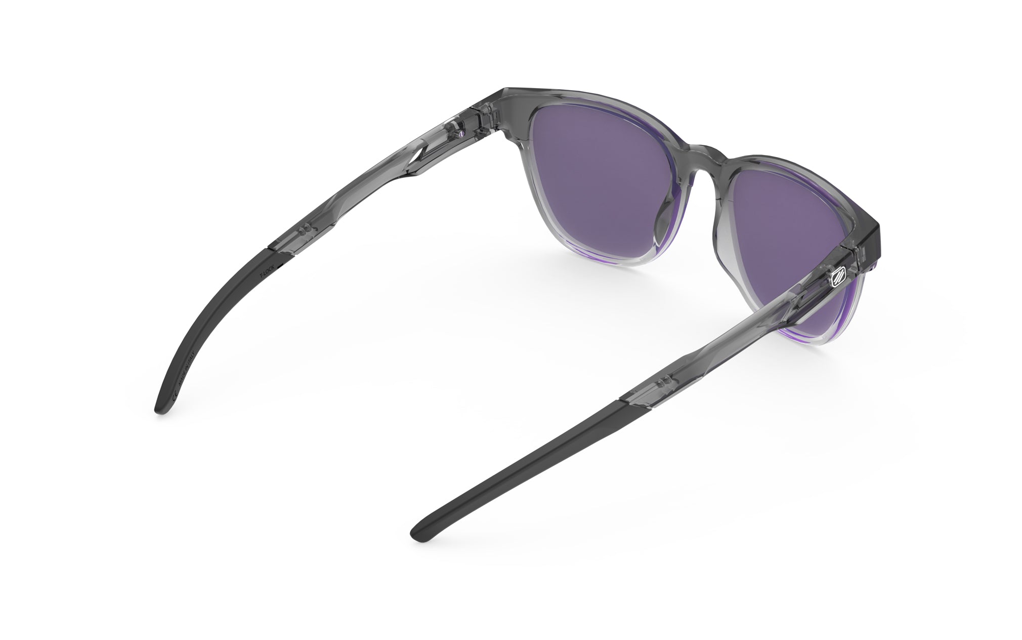 Rudy Project Iridis 65 SP654238-0000 CRYSTAL ASH DEG - Multilaser Violet
