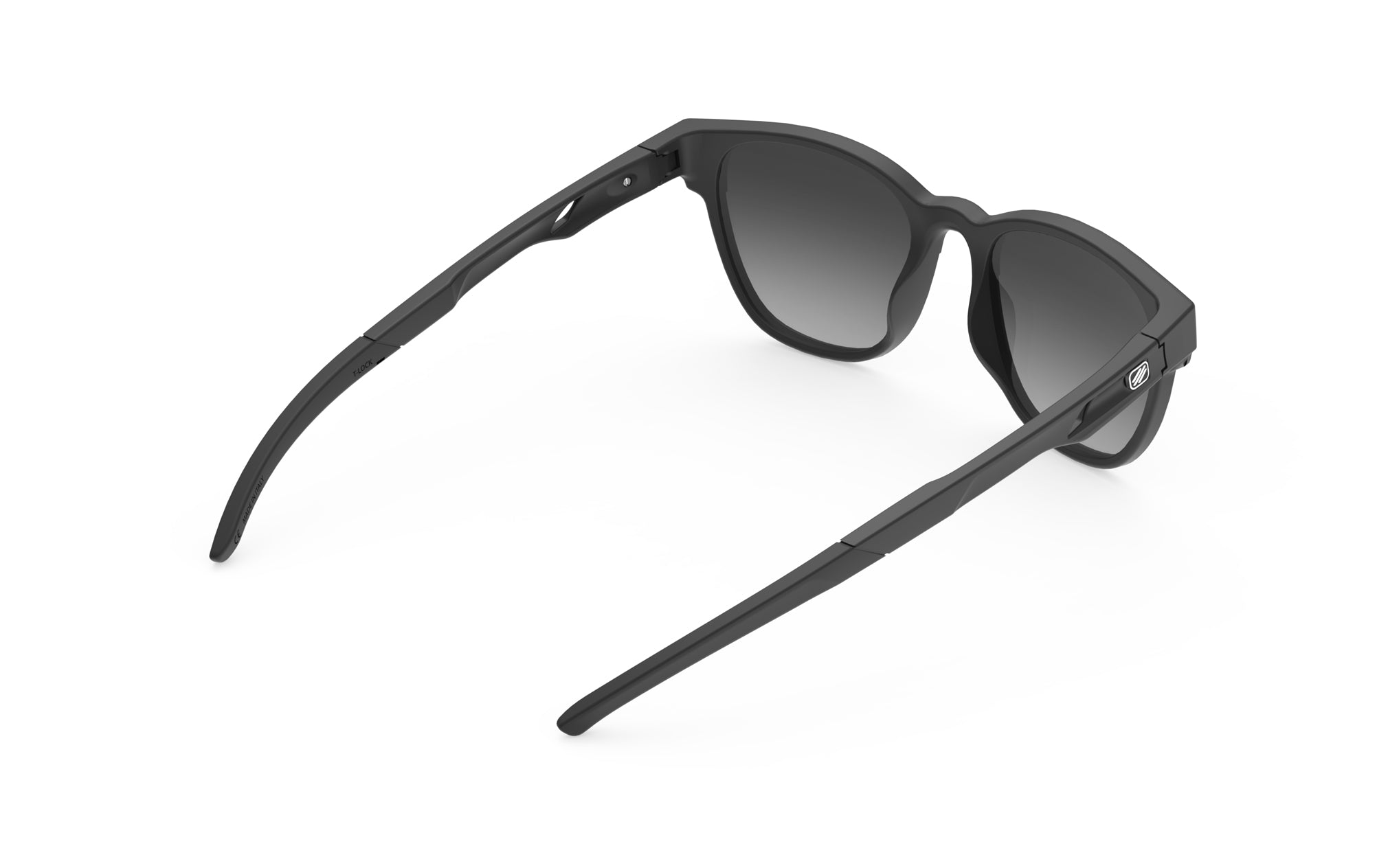 Rudy Project Iridis 65 SP655106-0000 BLACK MATTE - Smoke Black Deg.