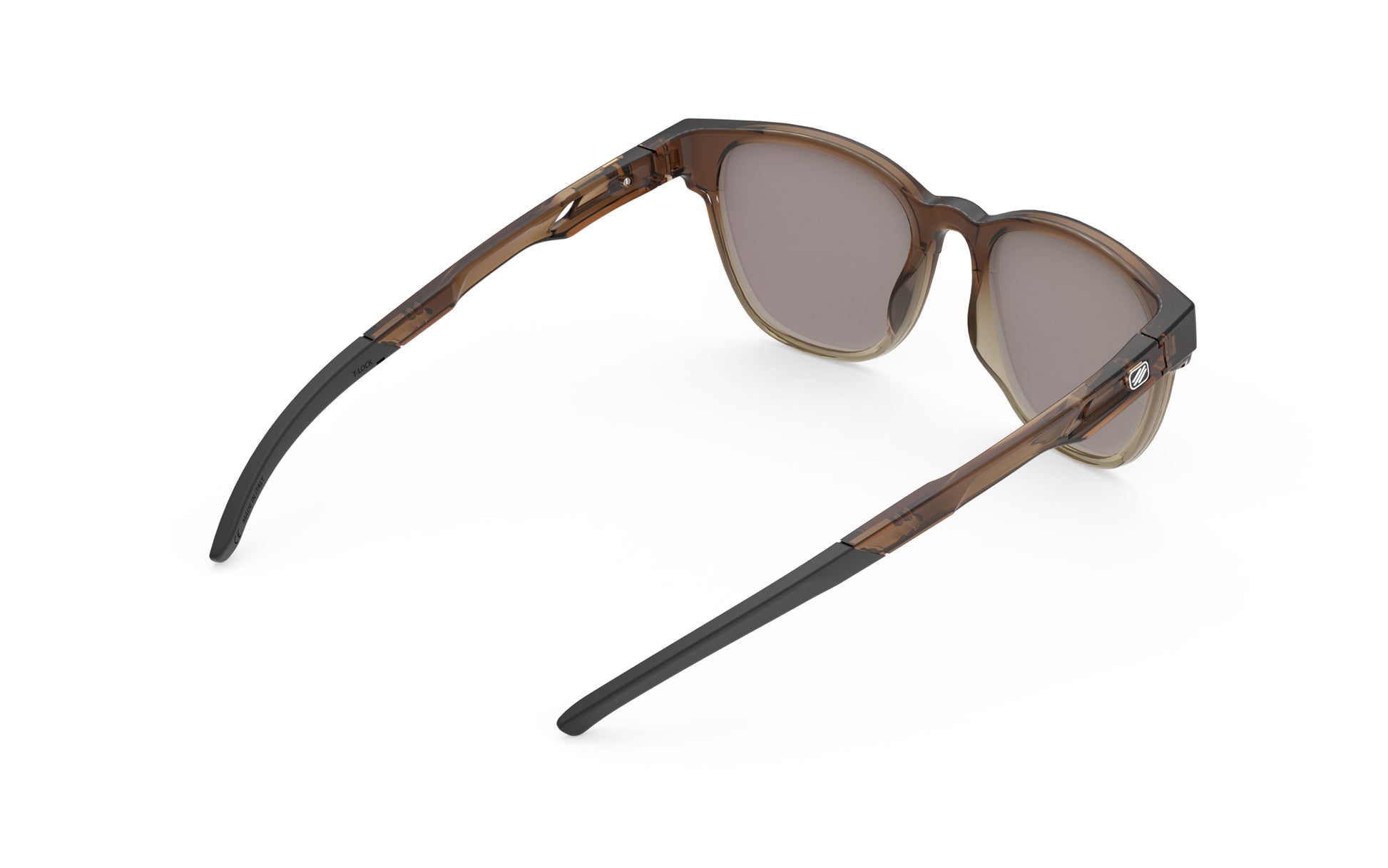 Rudy Project Iridis 65 SP655471-0000 CRYSTAL ESPRESSO FADE GLOSS - Multilaser Rose Gold