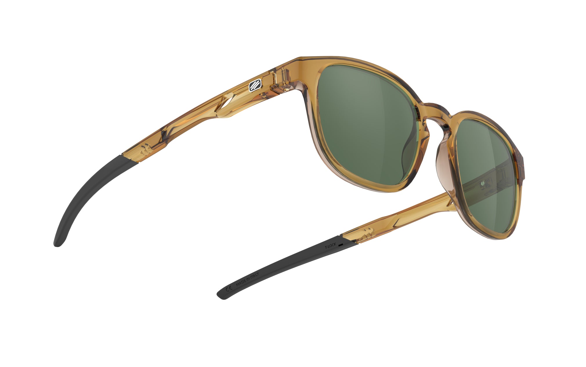 Rudy Project Iridis 66 SP660183-0000 CRYSTAL BUTTERSCOTCH GLOSS - Green