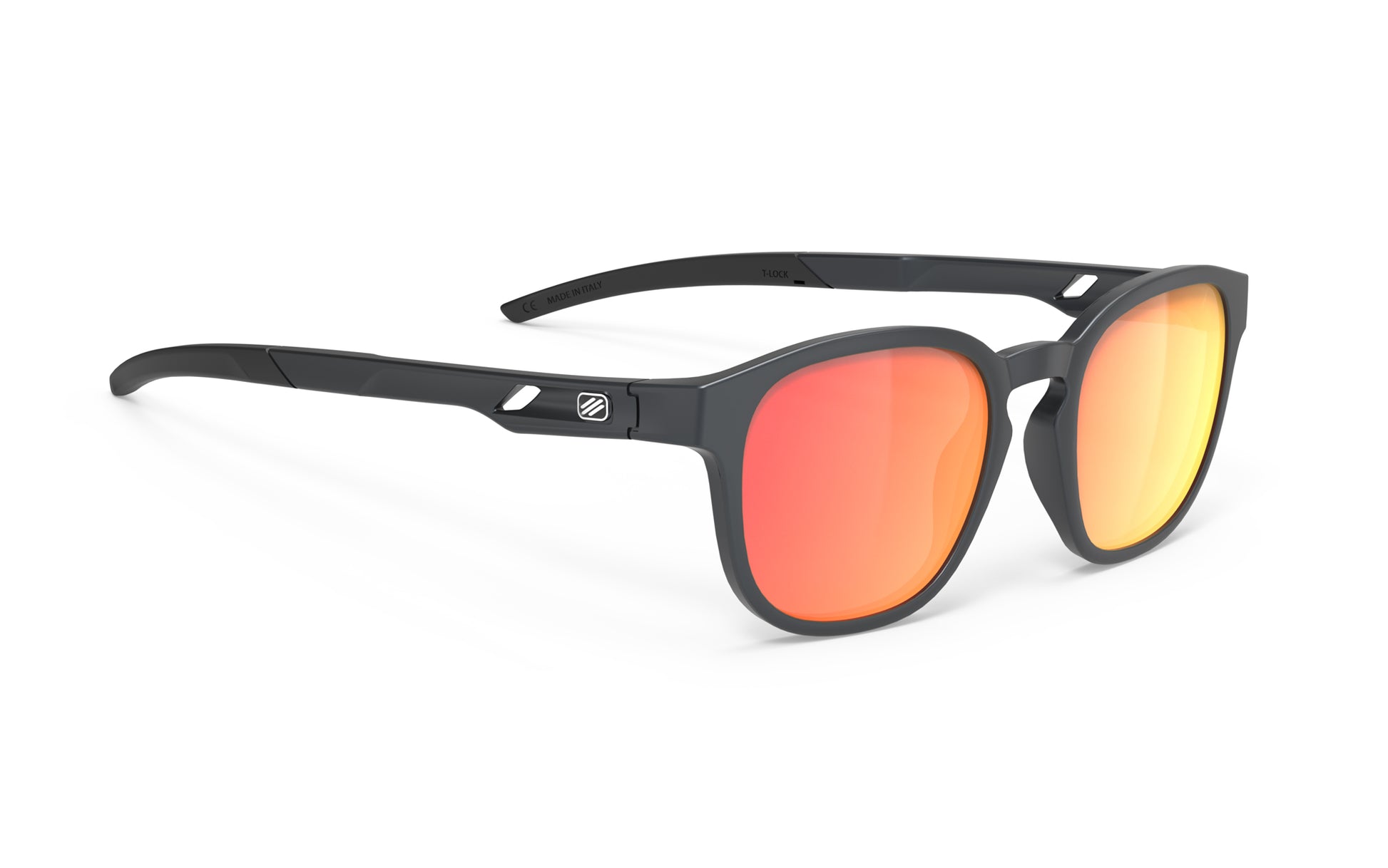 Rudy Project Iridis 66 SP664092-0000 METAL TITANIUM MATTE - Multilaser Orange