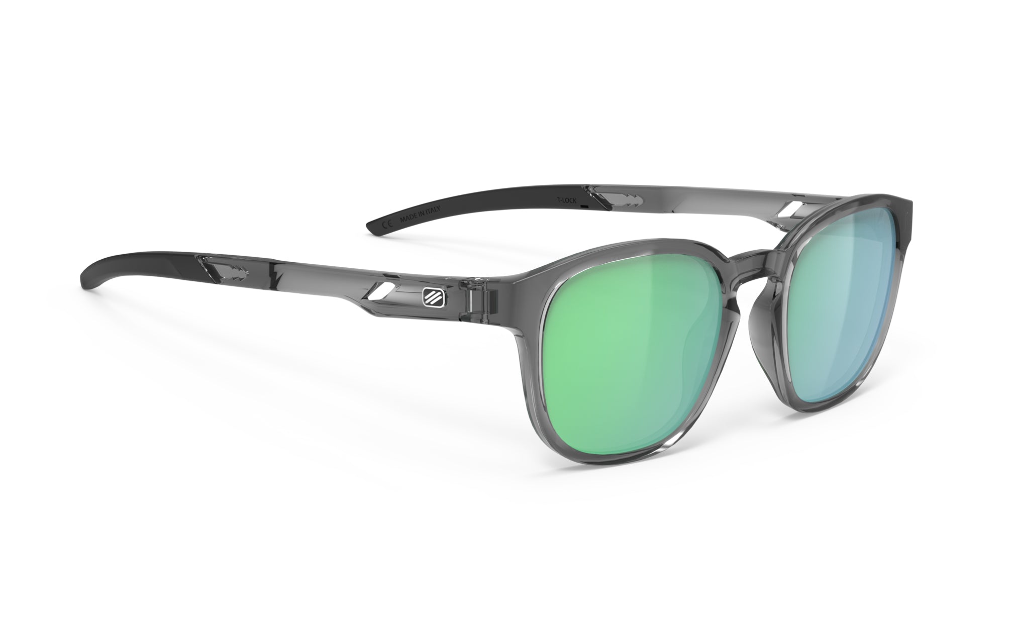 Rudy Project Iridis 66 SP666133-0000 CRYSTAL ASH - Polar 3Fx Hdr Multilaser Green