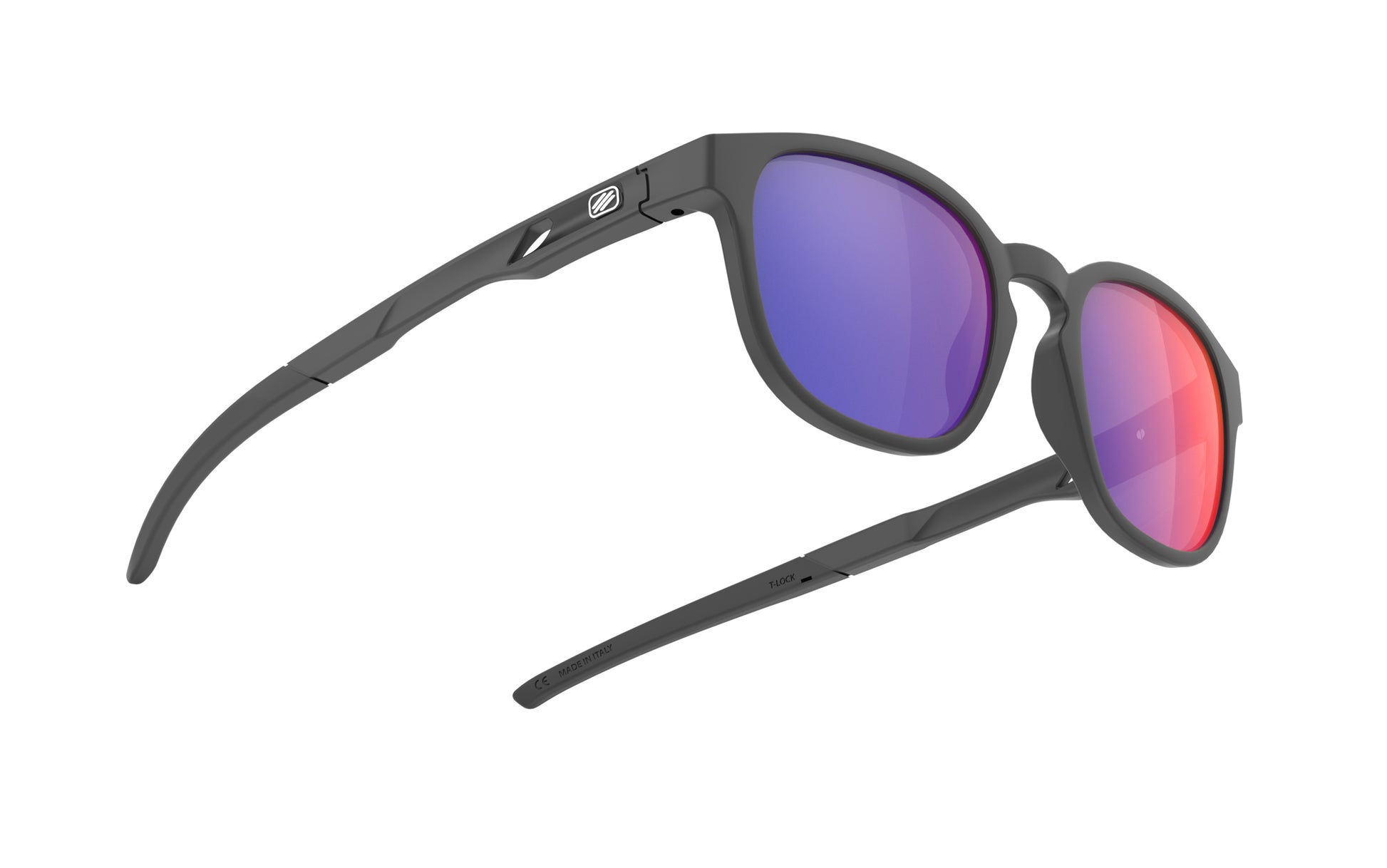 Rudy Project Iridis 66 SP666206-0000 BLACK MATTE - Polar 3Fx Hdr Multilaser Red