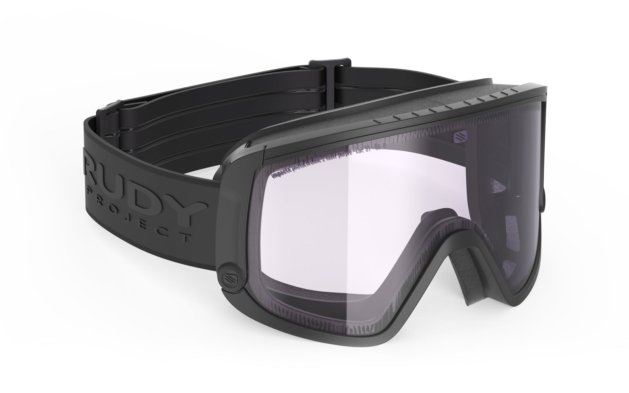 Rudy Project Spincut MK217566-0001 BLACK MATTE - Impactx 2 Ls Purple Dl
