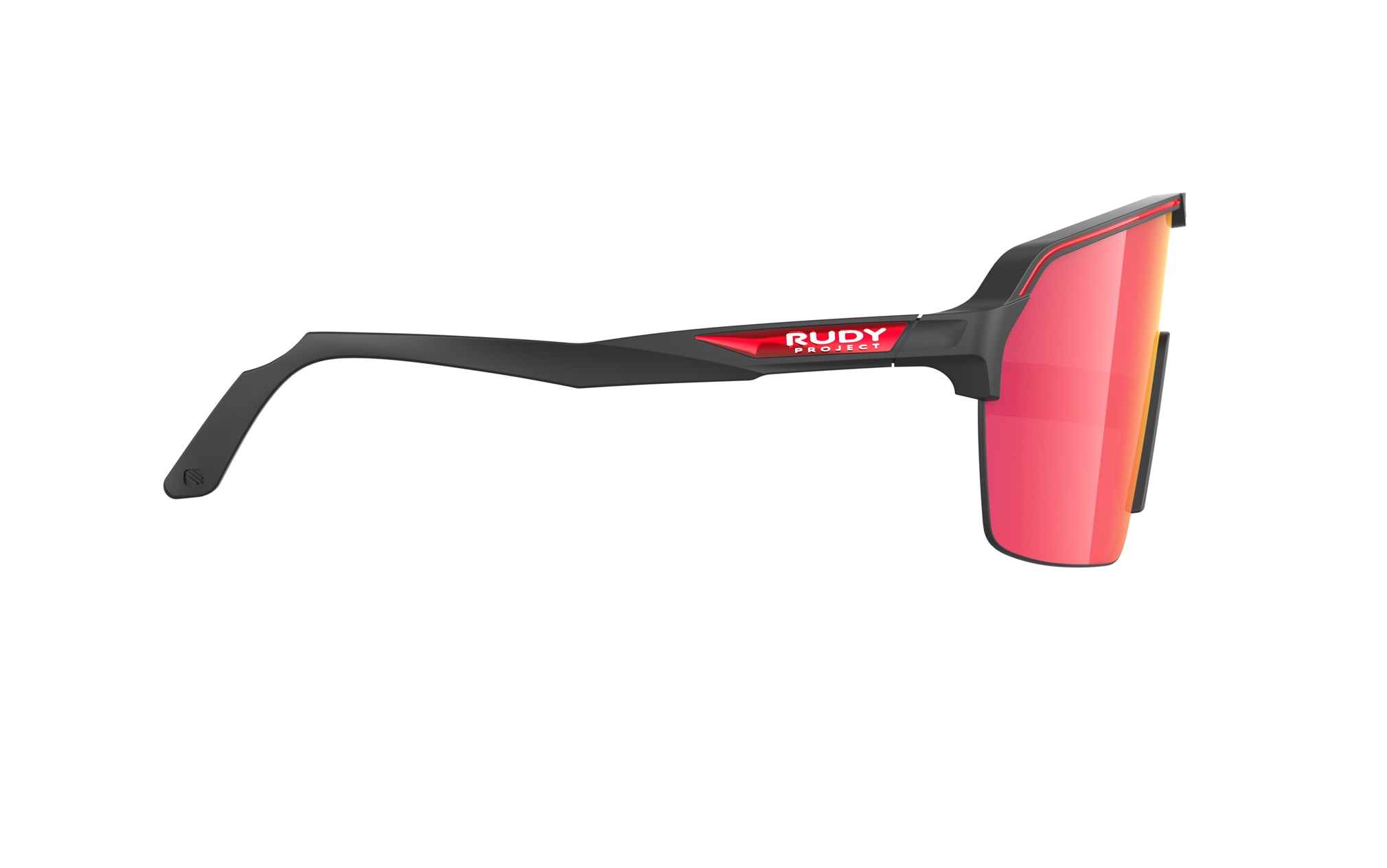 Rudy Project Spinshield Air SP843806-N002 BLACK MATTE - Multilaser Red