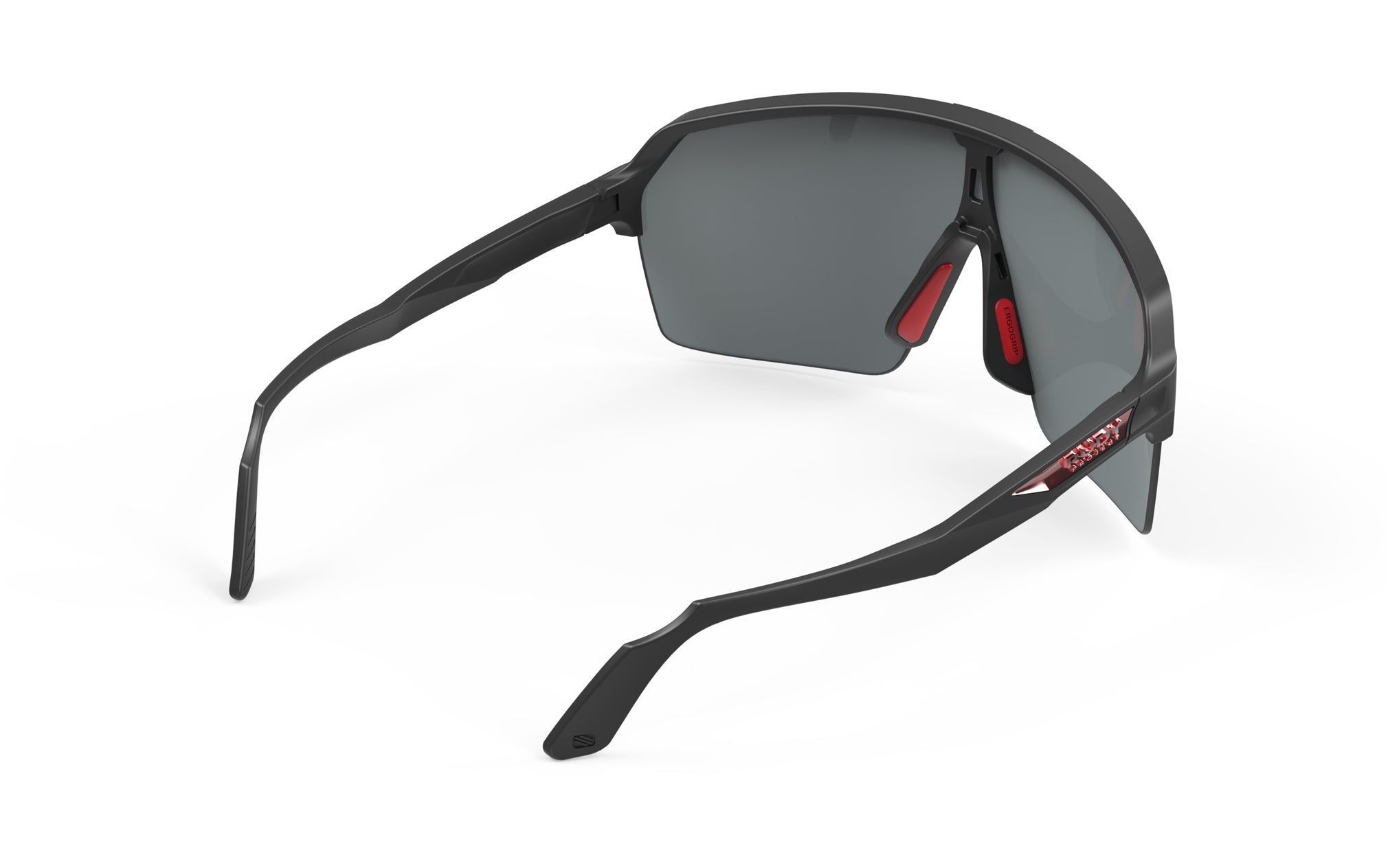 Rudy Project Spinshield Air SP843806-N002 BLACK MATTE - Multilaser Red