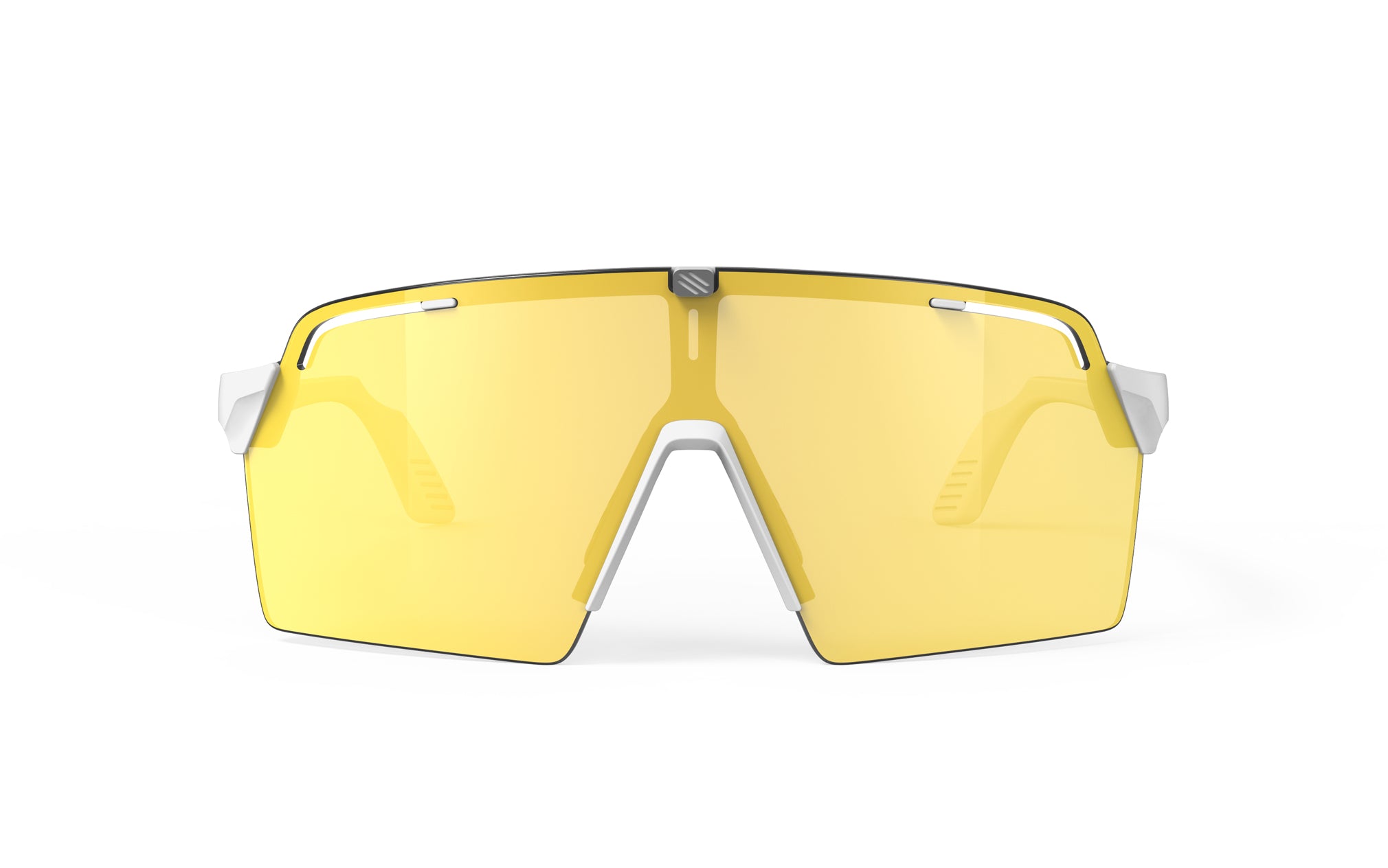 Rudy Project Spinshield Pro SP980558-N000 WHITE MATTE - Multilaser Yellow