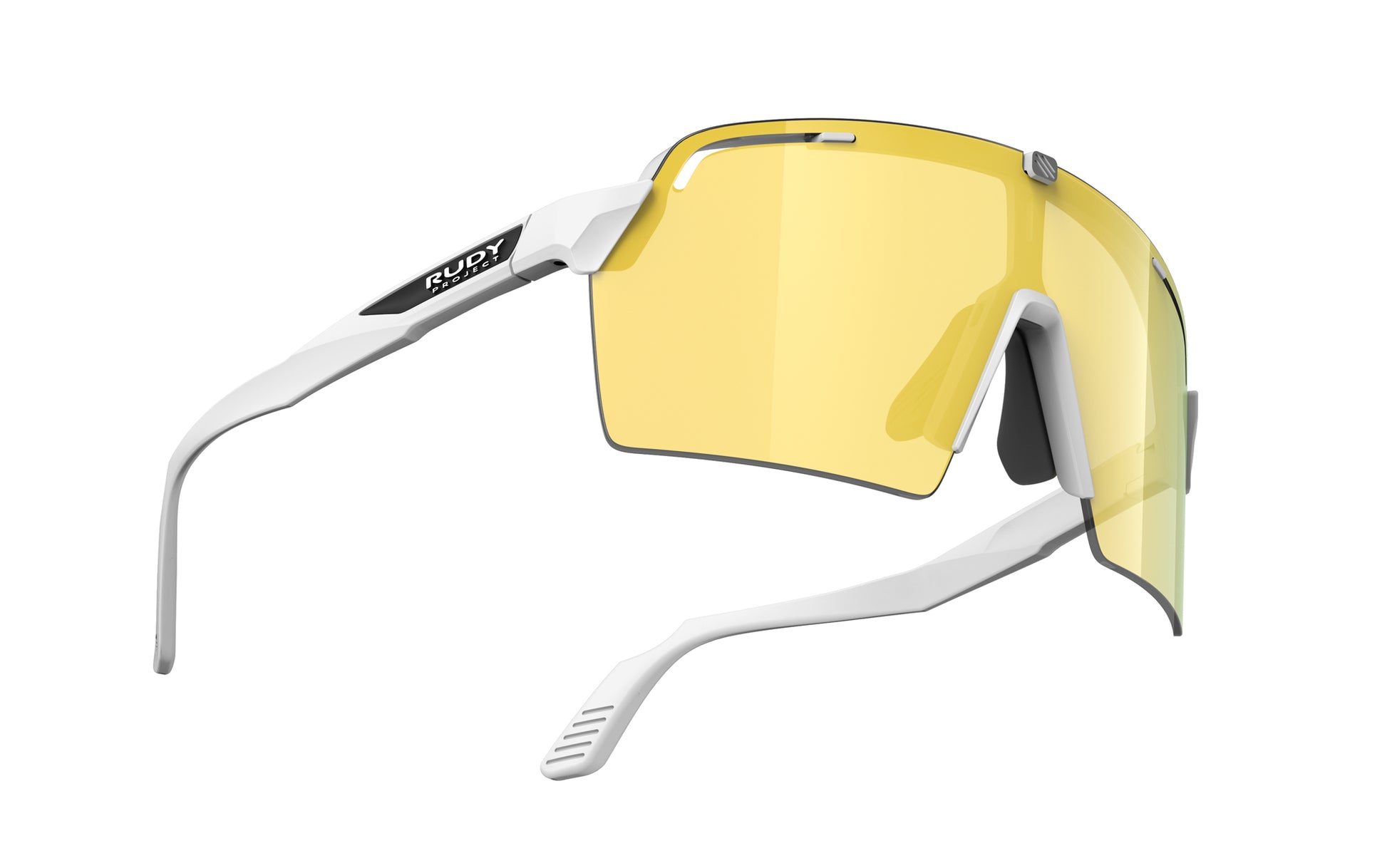 Rudy Project Spinshield Pro SP980558-N000 WHITE MATTE - Multilaser Yellow