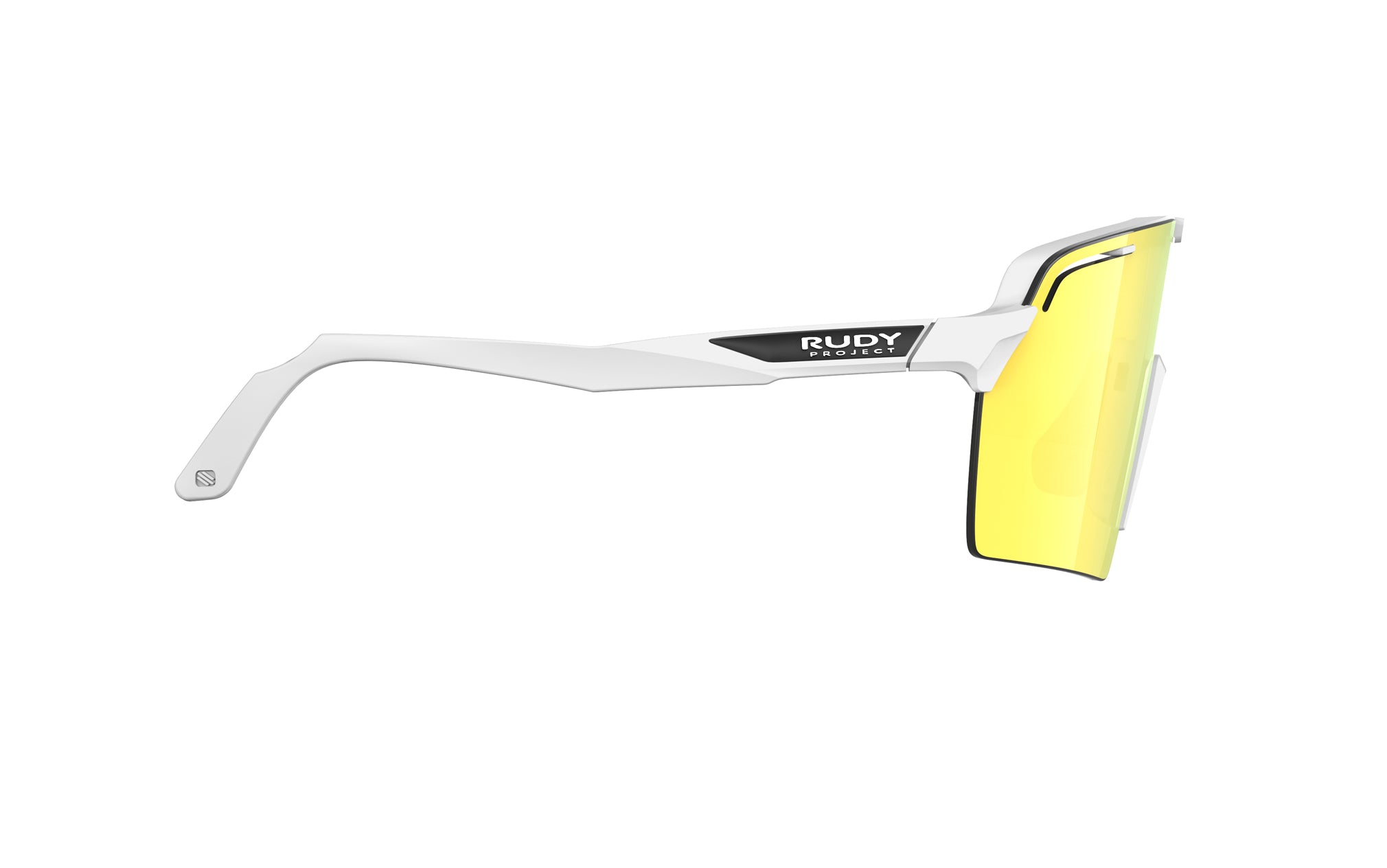 Rudy Project Spinshield Pro SP980558-N000 WHITE MATTE - Multilaser Yellow