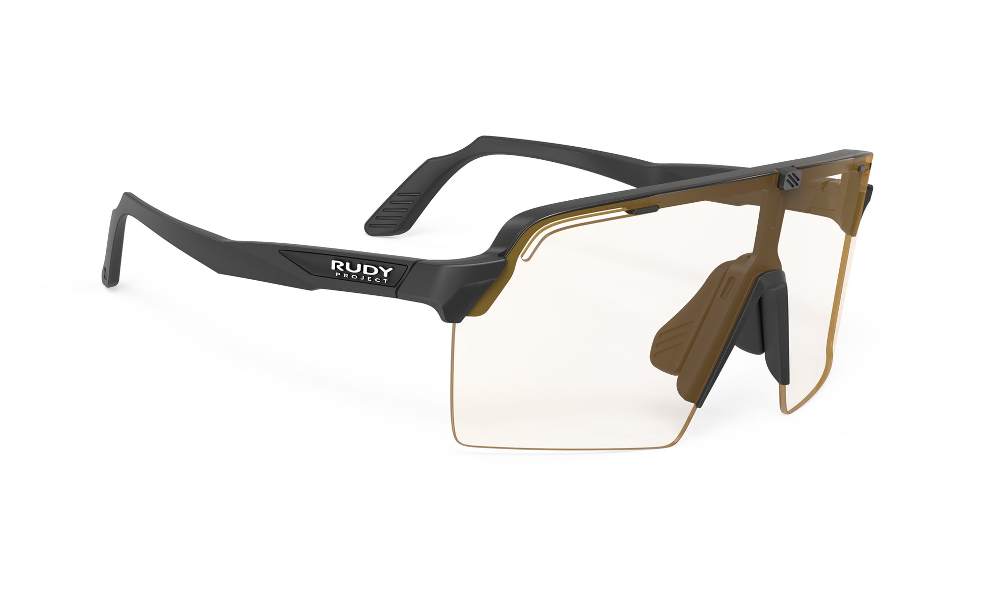 Rudy Project Spinshield Pro SP987906-N000 BLACK MATTE - Impactx Laser Amber