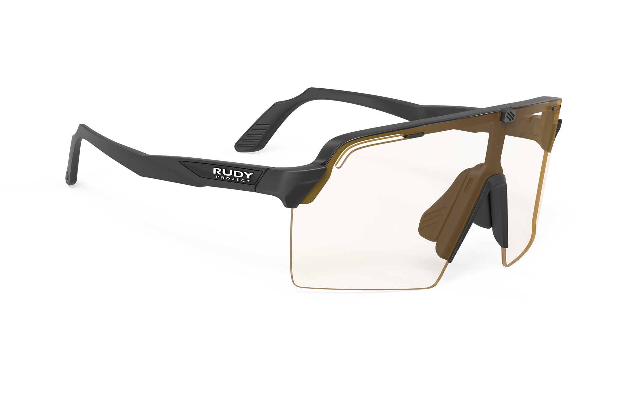 Rudy Project Spinshield Pro SP987906-N000 BLACK MATTE - Impactx Laser Amber