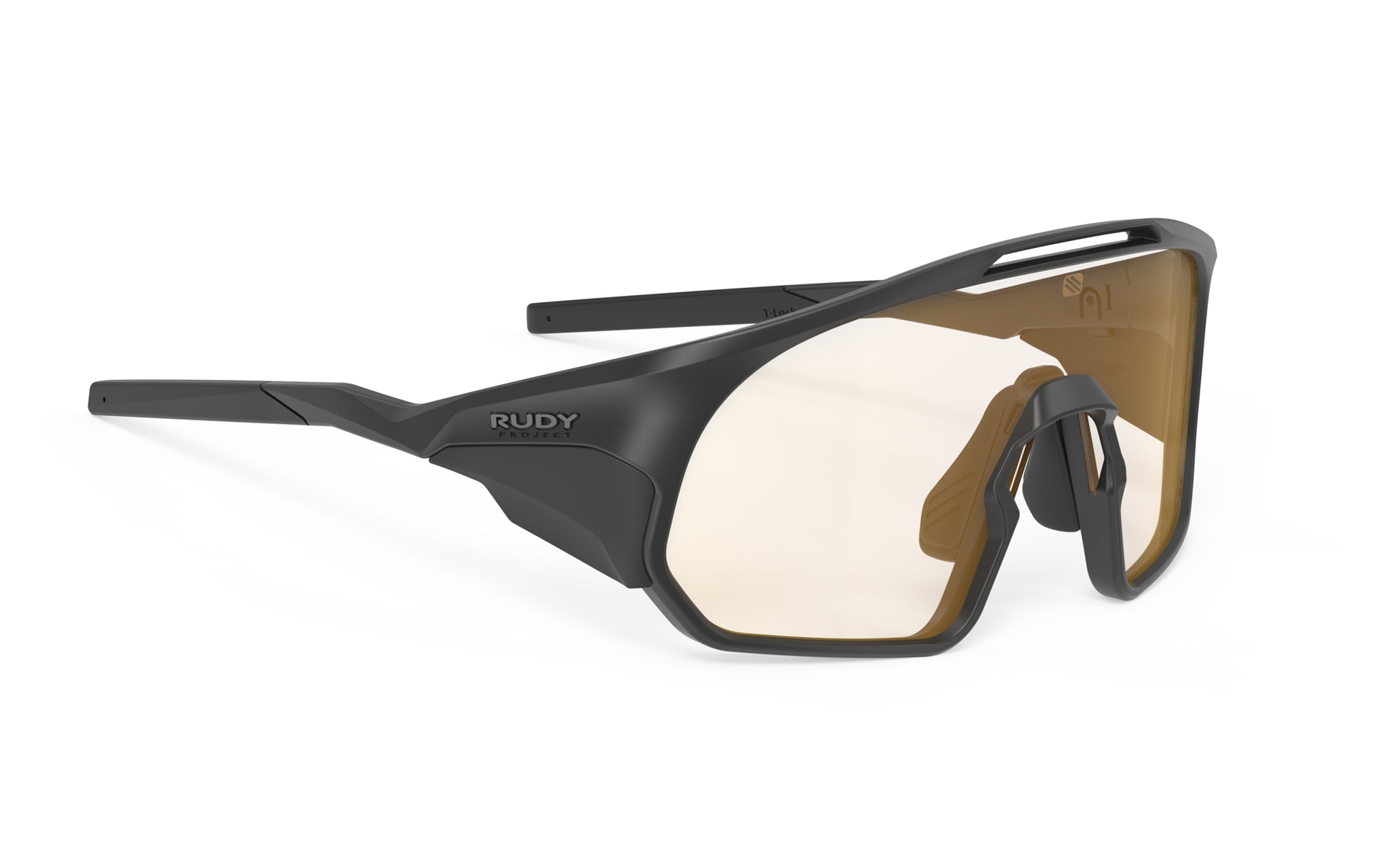 Rudy Project Stargaze SQ057906-0000 BLACK MATTE - Impactx Laser Amber