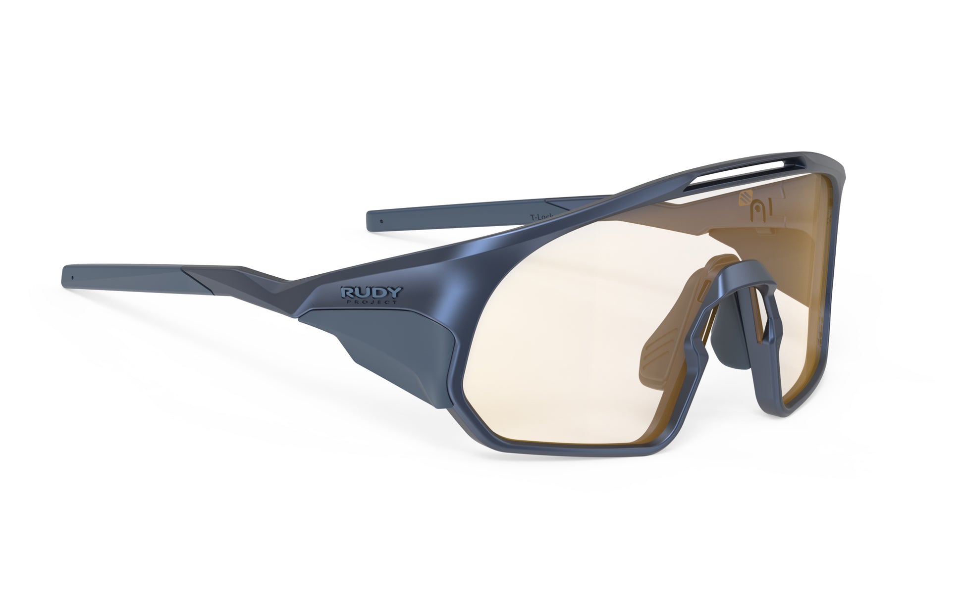 Rudy Project Stargaze SQ057907-0000 METAL VELVET BLUE - Impactx Laser Amber