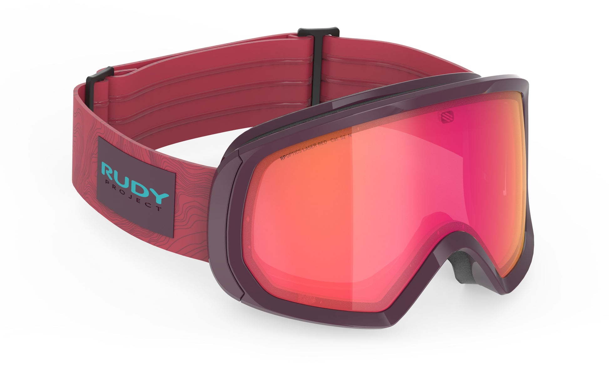 Rudy Project Threesixty MK230321-0000 CABERNET GLOSS - Laser Red