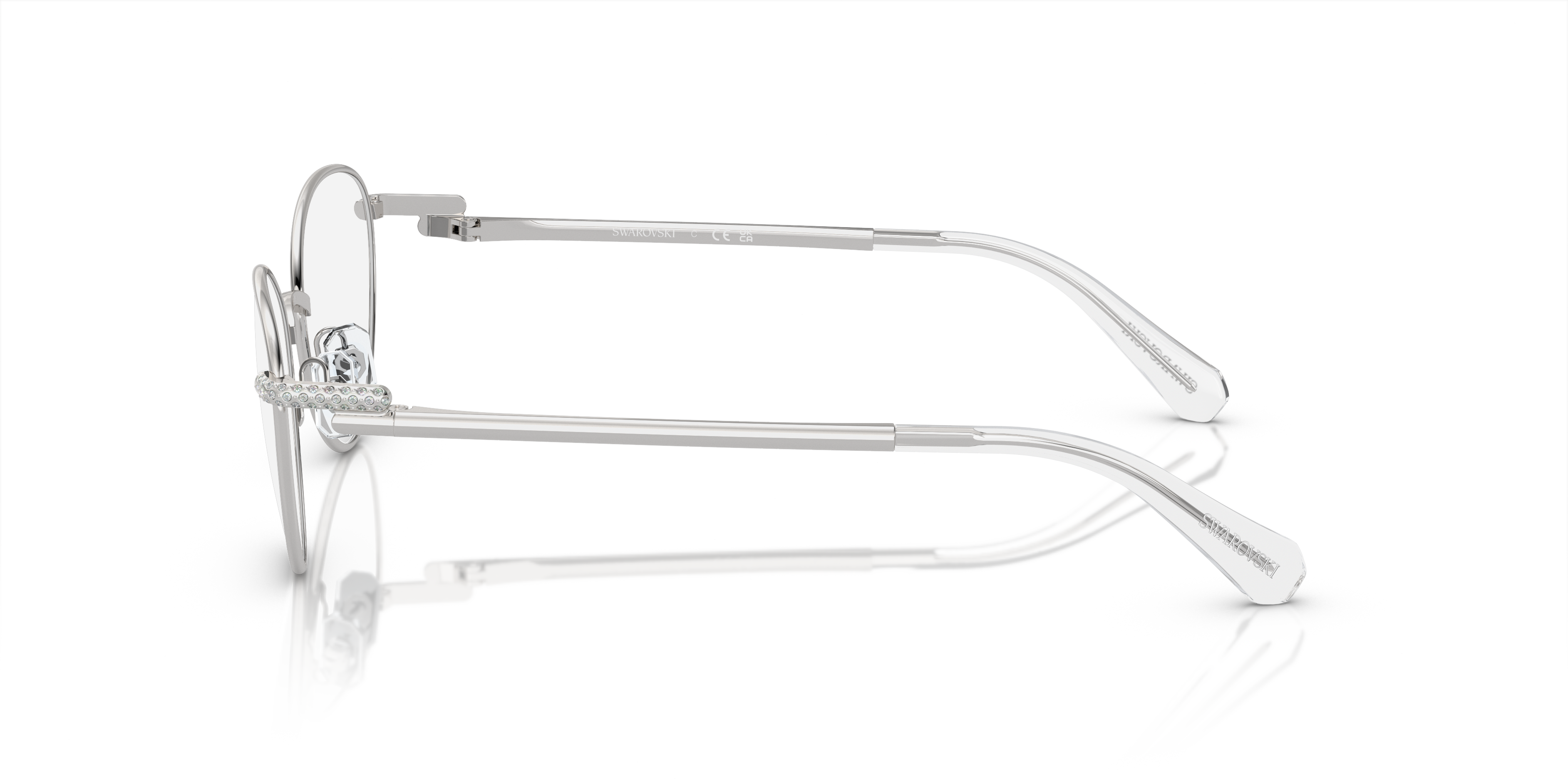 Swarovski Eyeglasses SK1002 SILVER