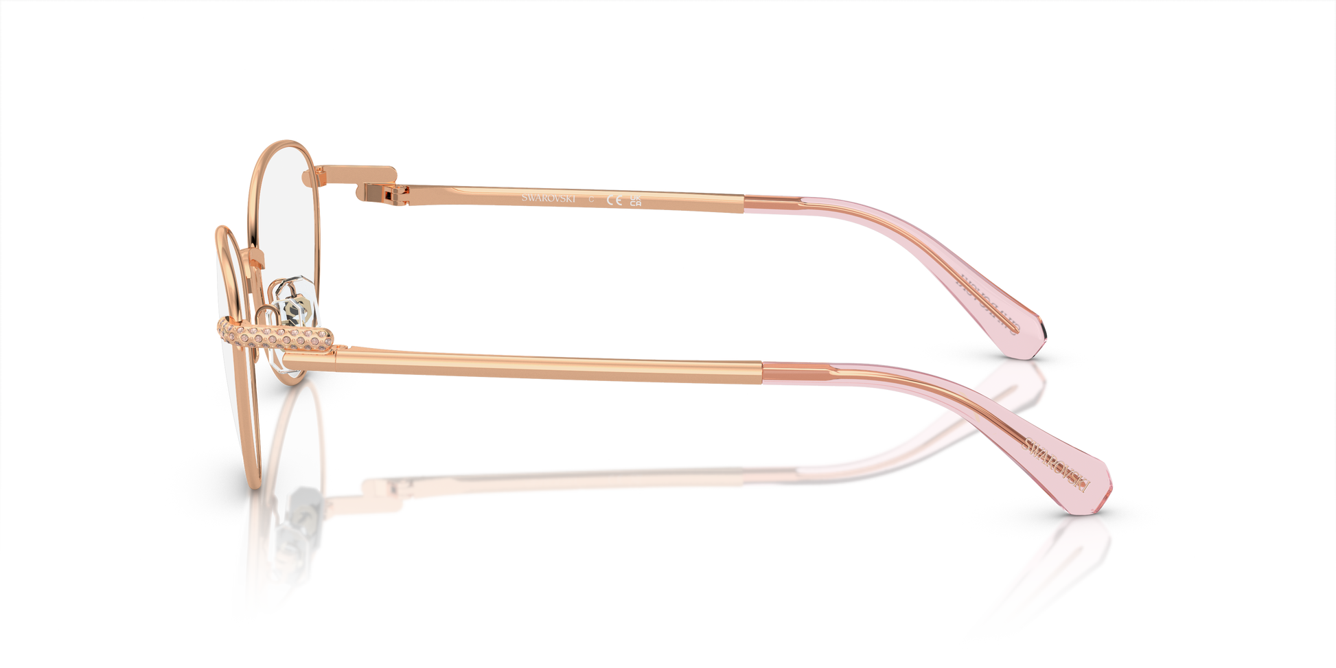 Swarovski Eyeglasses SK1002 ROSE GOLD