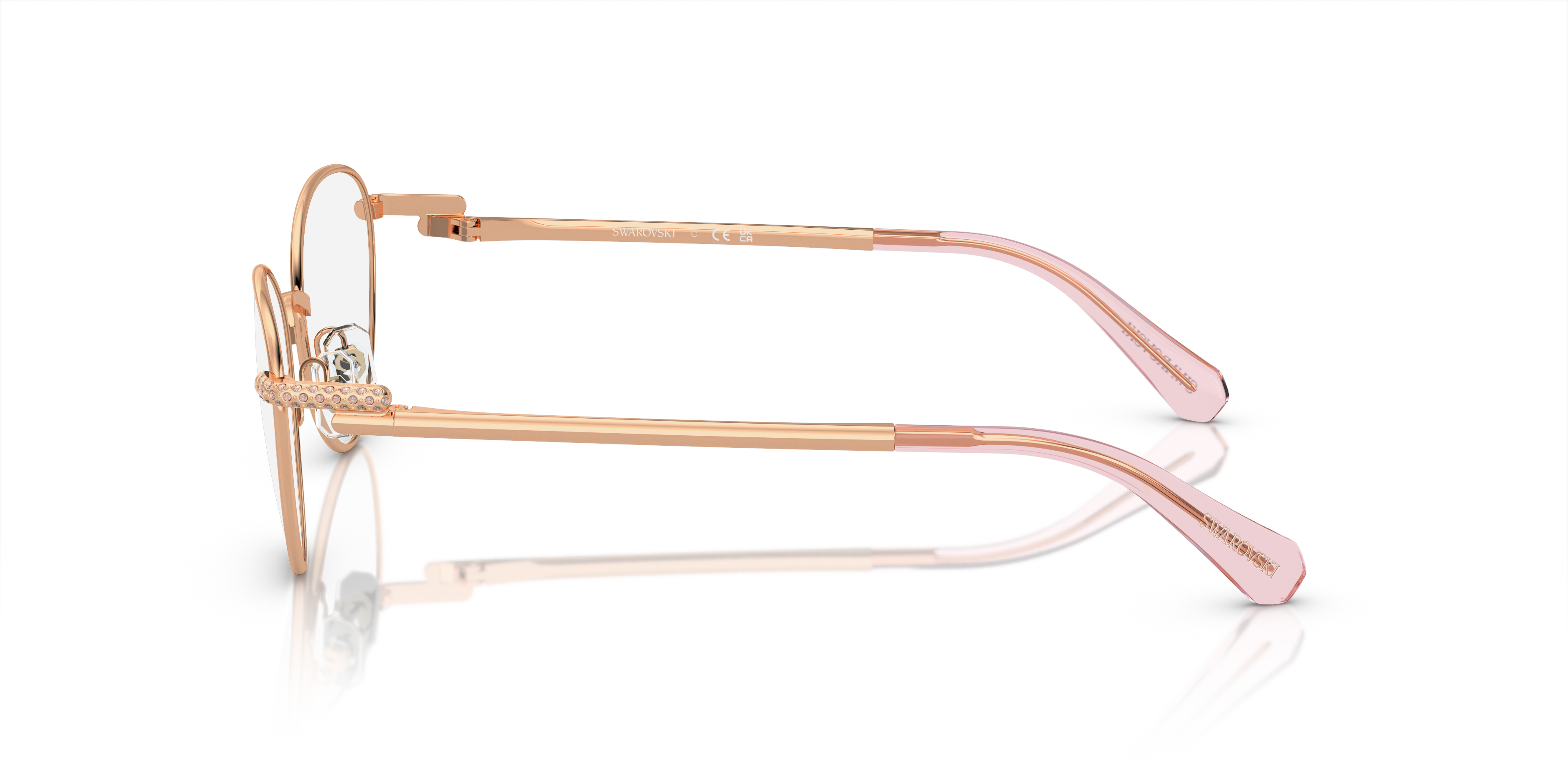 Swarovski Eyeglasses SK1002 ROSE GOLD