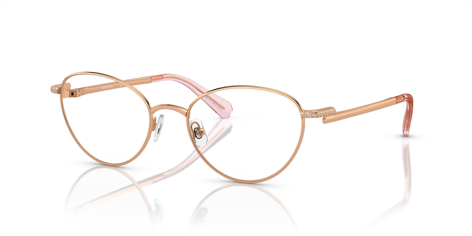 Swarovski Eyeglasses SK1002 ROSE GOLD