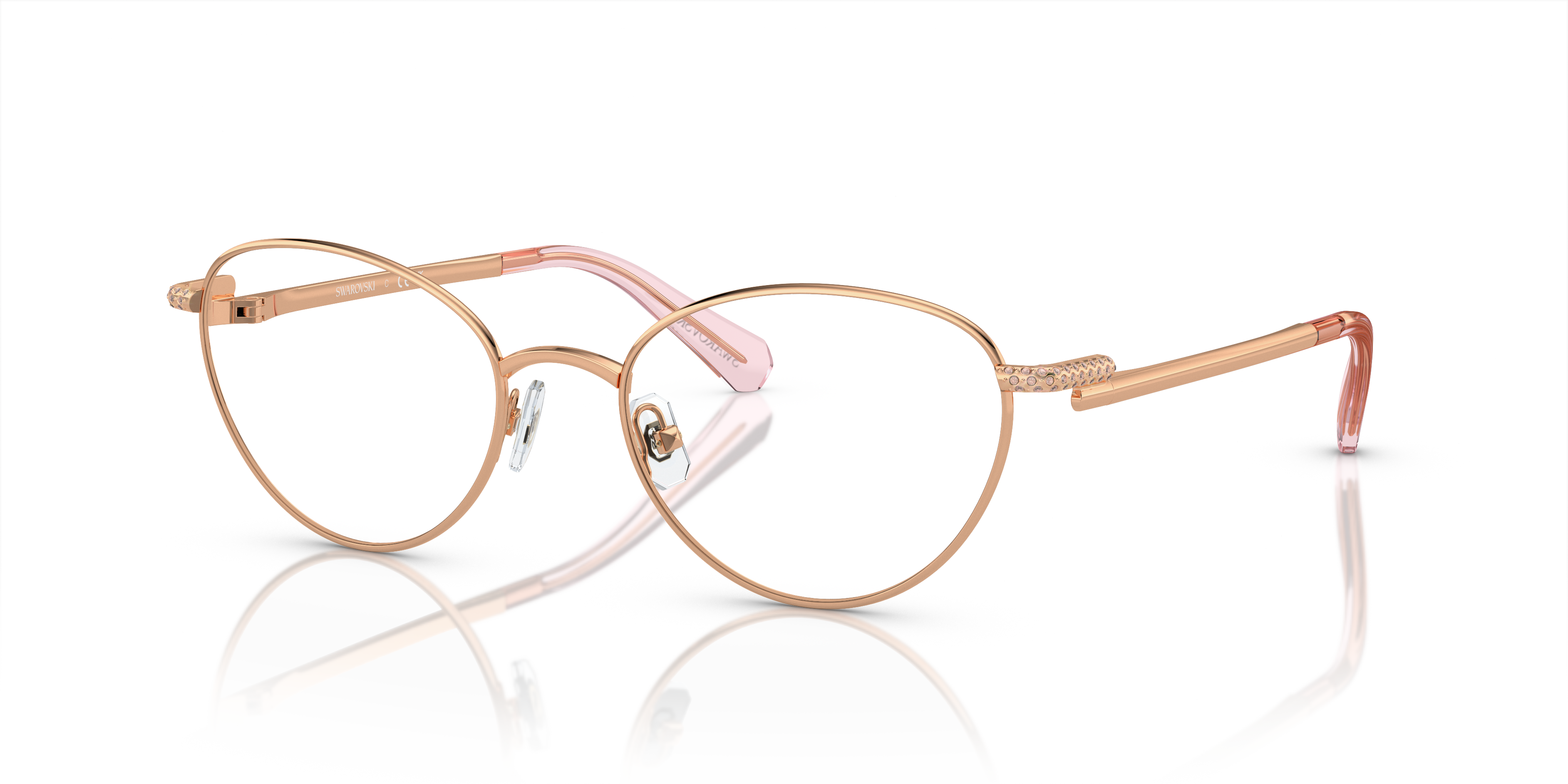Swarovski Eyeglasses SK1002 ROSE GOLD