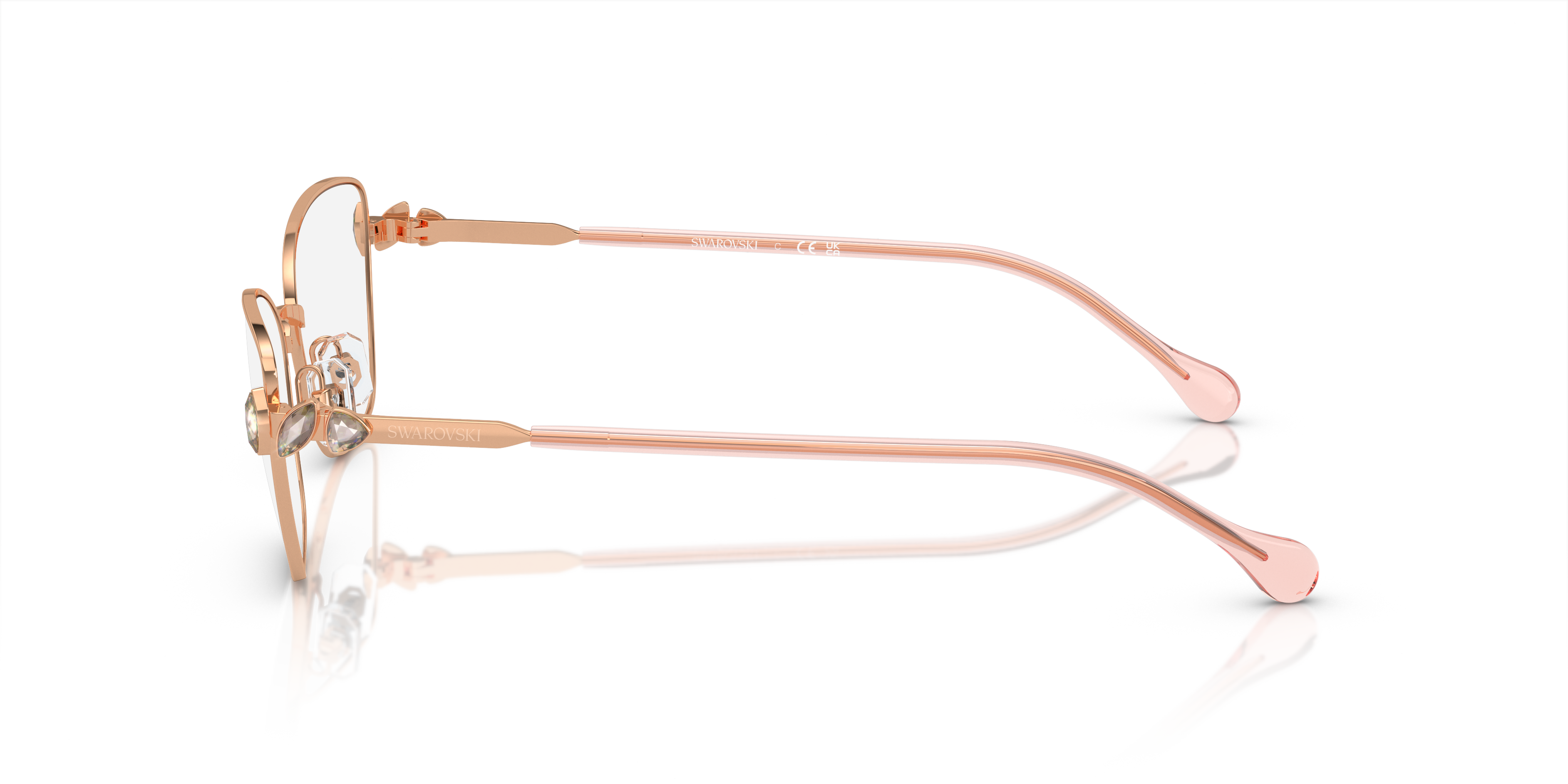 Swarovski Eyeglasses SK1006 ROSE GOLD