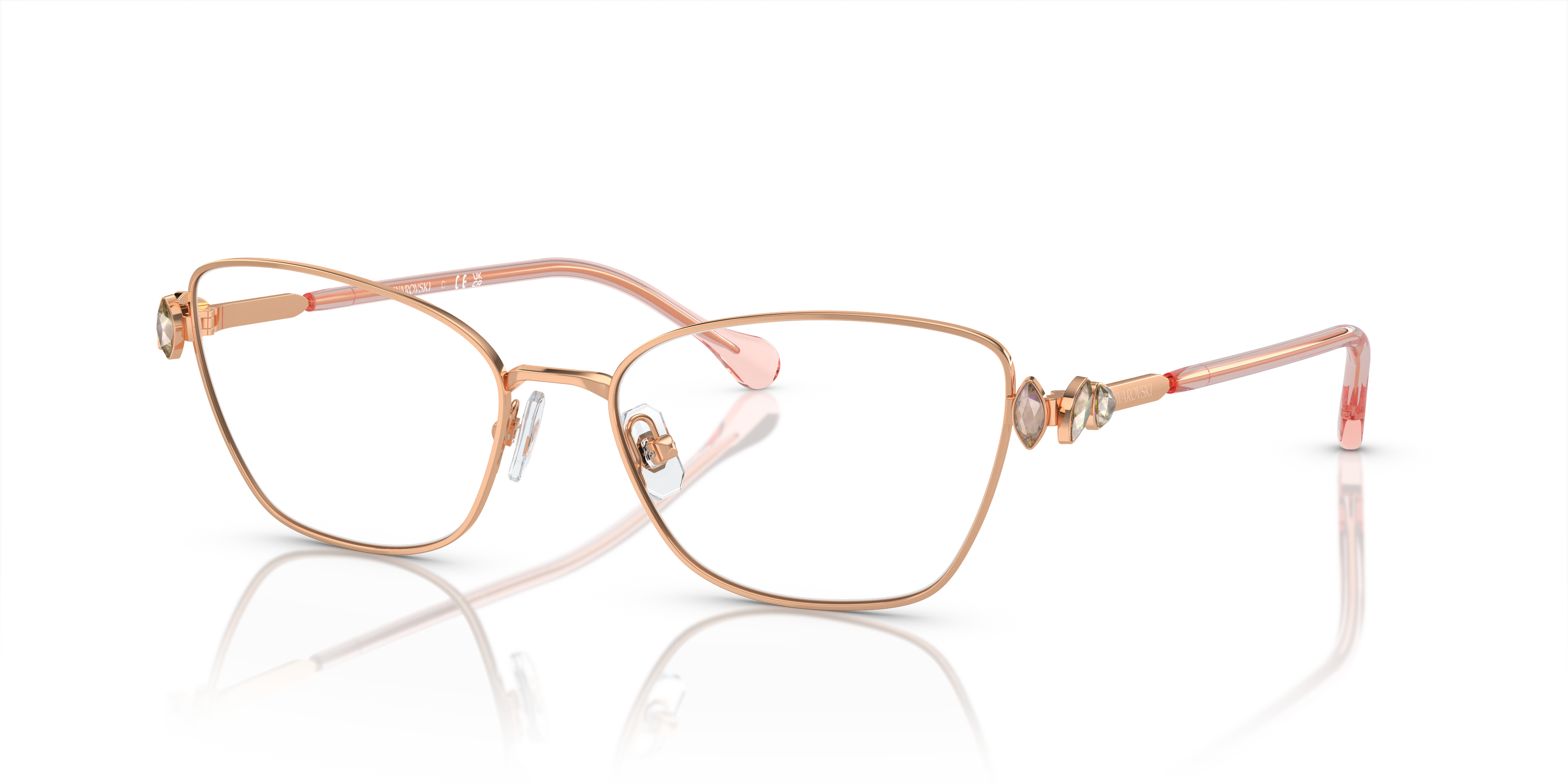 Swarovski Eyeglasses SK1006 ROSE GOLD