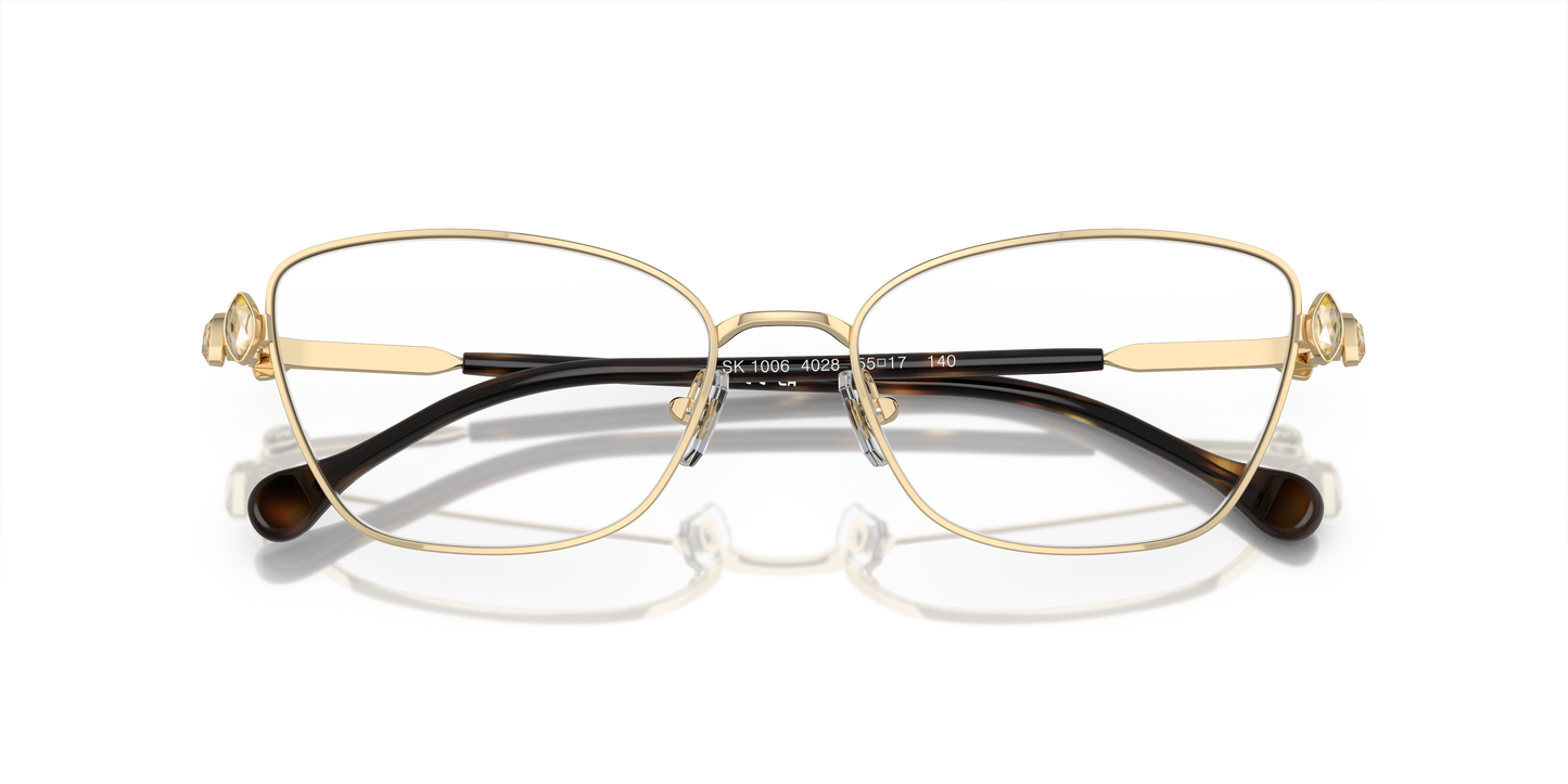 Swarovski Eyeglasses SK1006 PALE GOLD