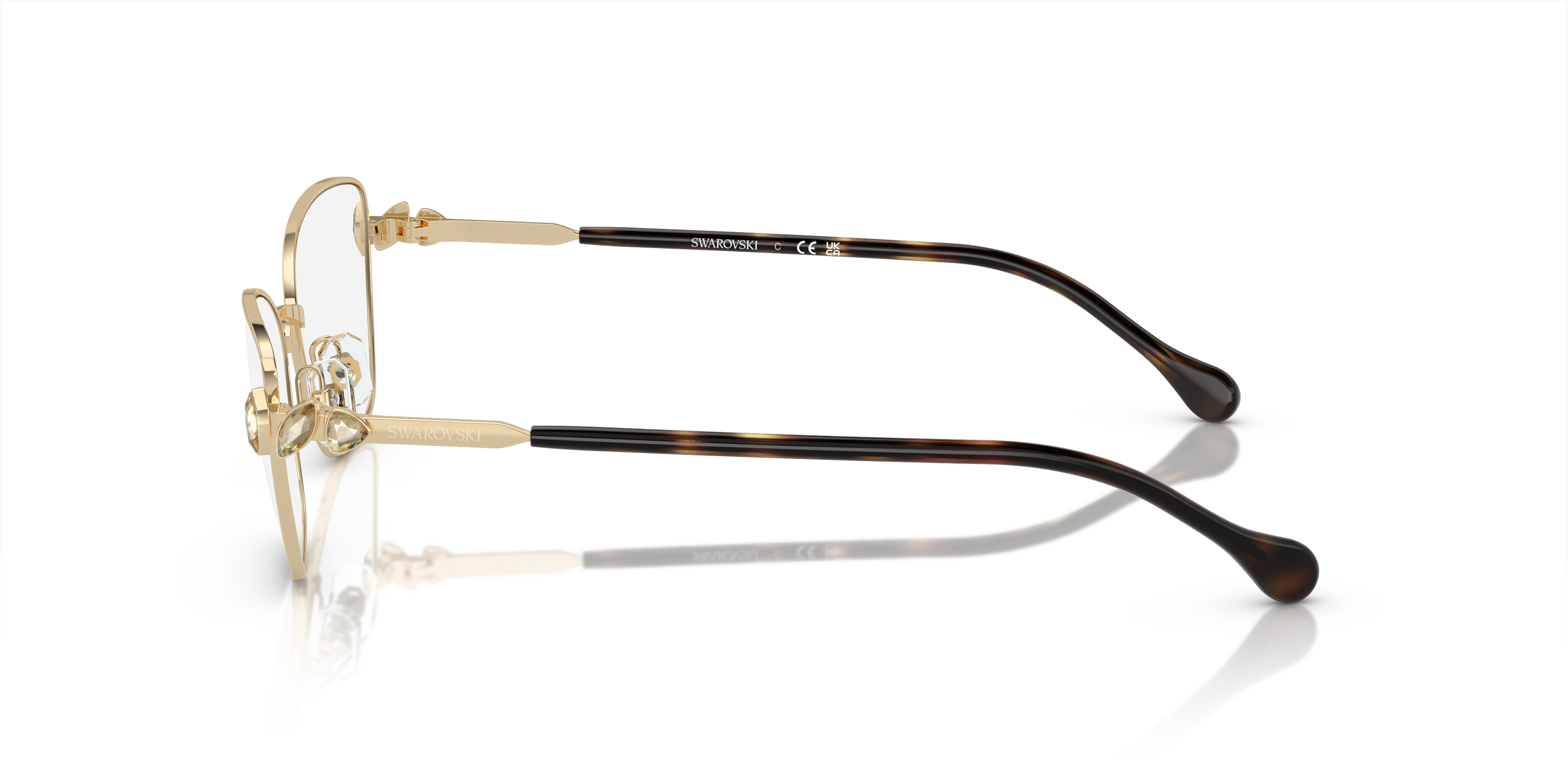 Swarovski Eyeglasses SK1006 PALE GOLD