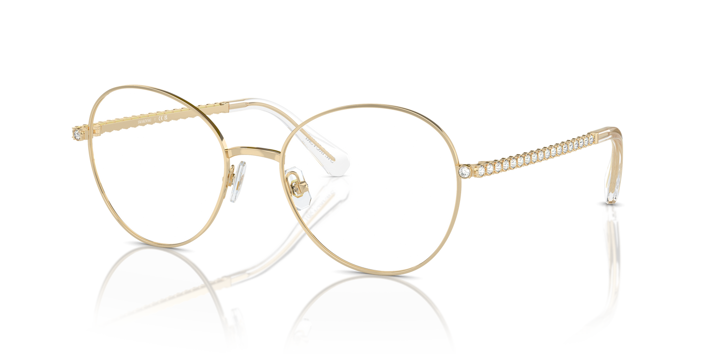 Swarovski Eyeglasses SK1013 PALE GOLD