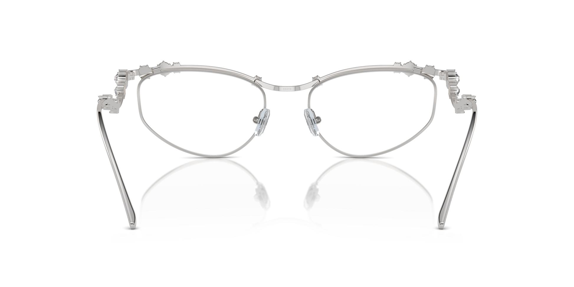 Swarovski SK1015 4001 Silver Eyeglasses for Woman – LookerOnline Swarovski SK1015 4001 Silver Eyeglasses for Woman – LookerOnline