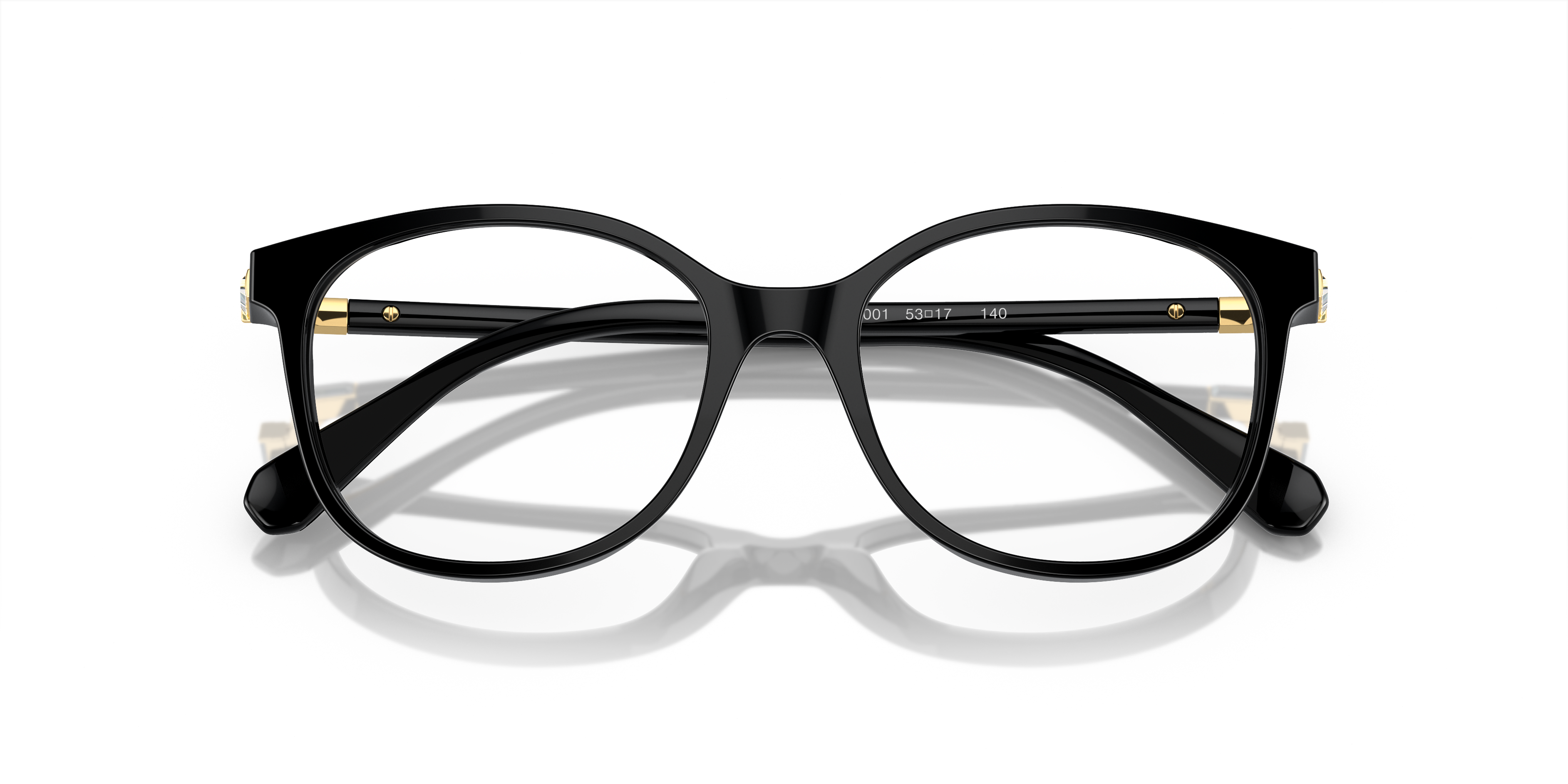 Swarovski Eyeglasses SK2002 SOLID BLACK