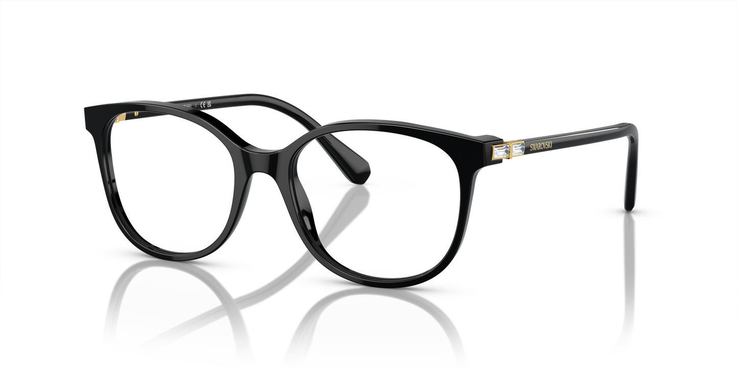 Swarovski Eyeglasses SK2002 SOLID BLACK