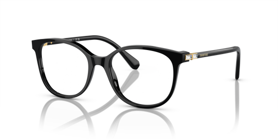 Swarovski Eyeglasses SK2002 SOLID BLACK