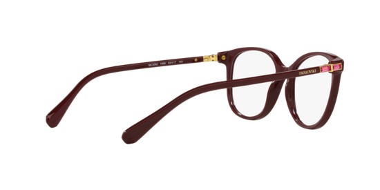 Swarovski Eyeglasses SK2002 SOLID BURGUNDY