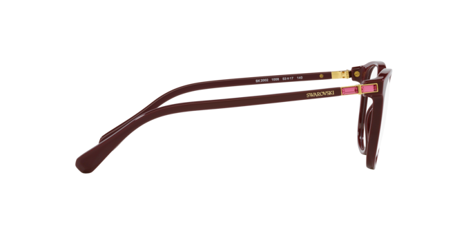 Swarovski Eyeglasses SK2002 SOLID BURGUNDY