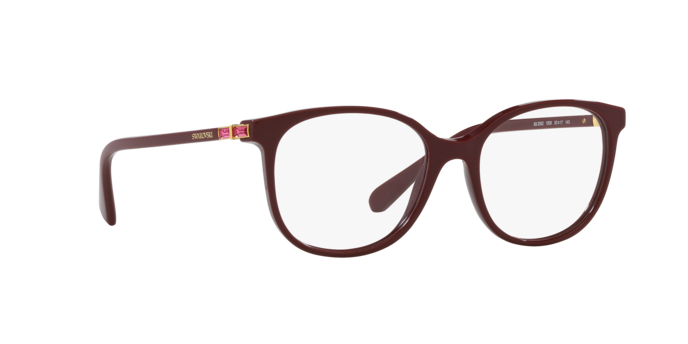 Swarovski Eyeglasses SK2002 SOLID BURGUNDY