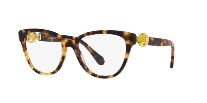 Swarovski Eyeglasses SK2004 LIGHT HAVANA