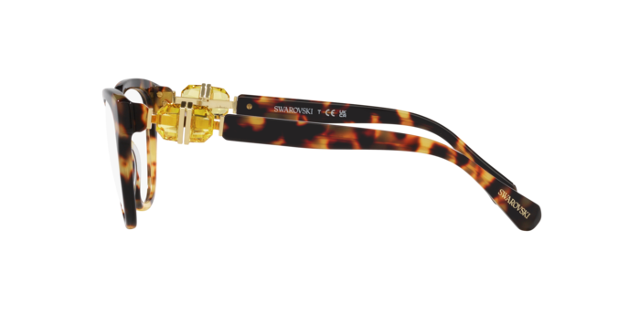 Swarovski Eyeglasses SK2004 LIGHT HAVANA