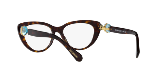 Swarovski Eyeglasses SK2005 DARK HAVANA