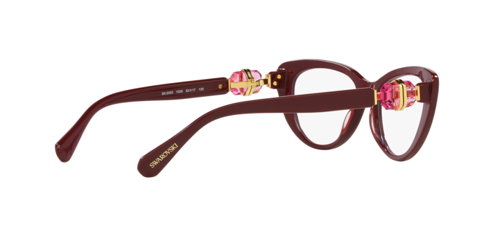 Swarovski Eyeglasses SK2005 BURGUNDY